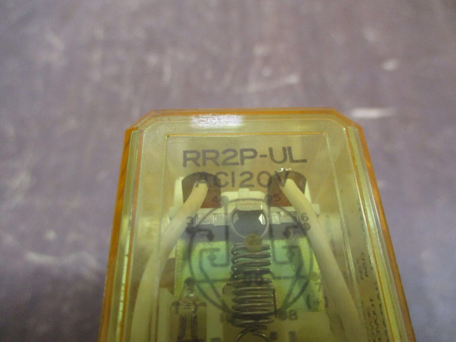 IDEC Relay RR2P-UL 120V Coil w/ Base *Lot of 3* Used