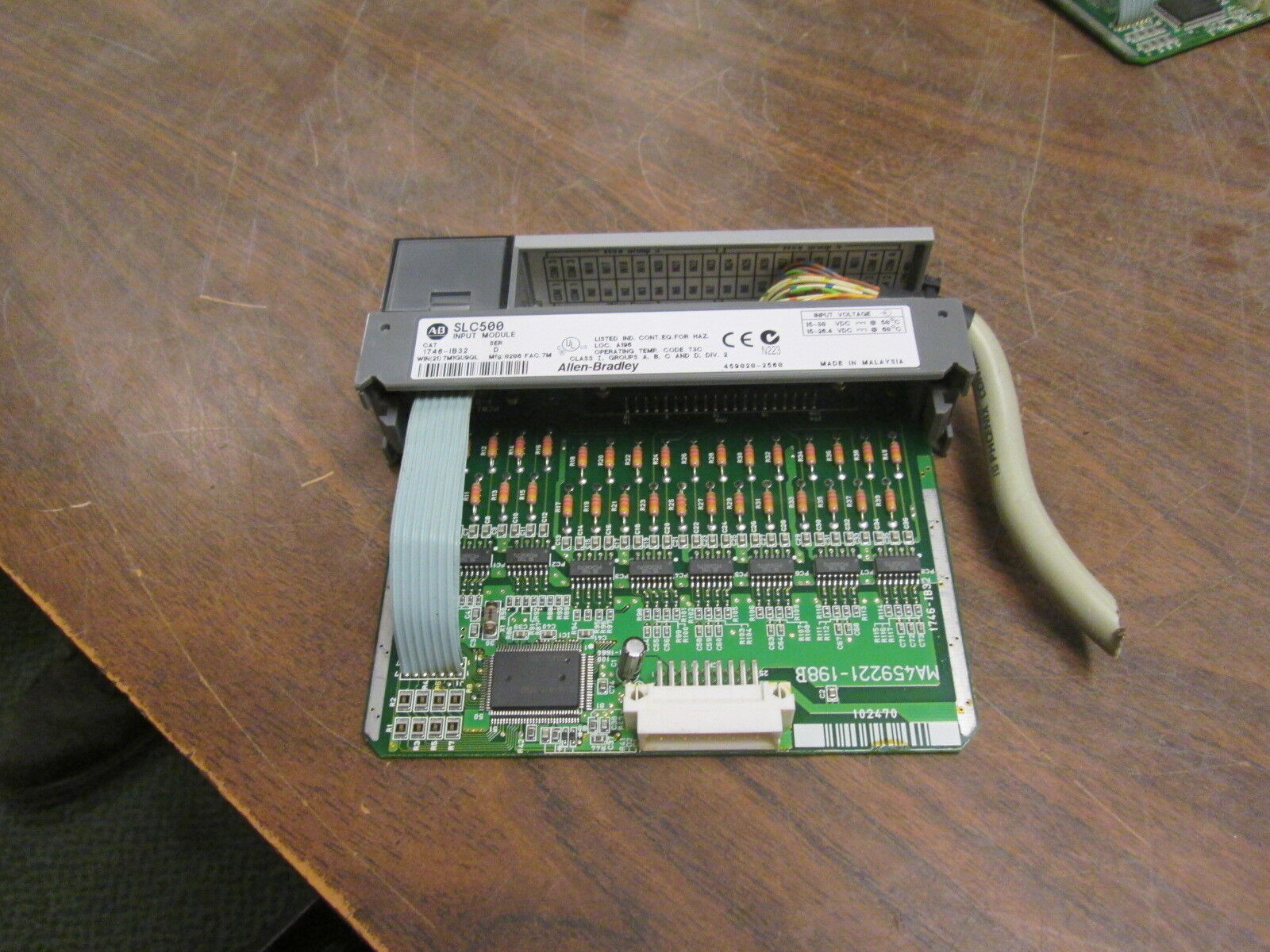 Allen-Bradley SLC 500 Input Module 1746-IB32 Ser D Used