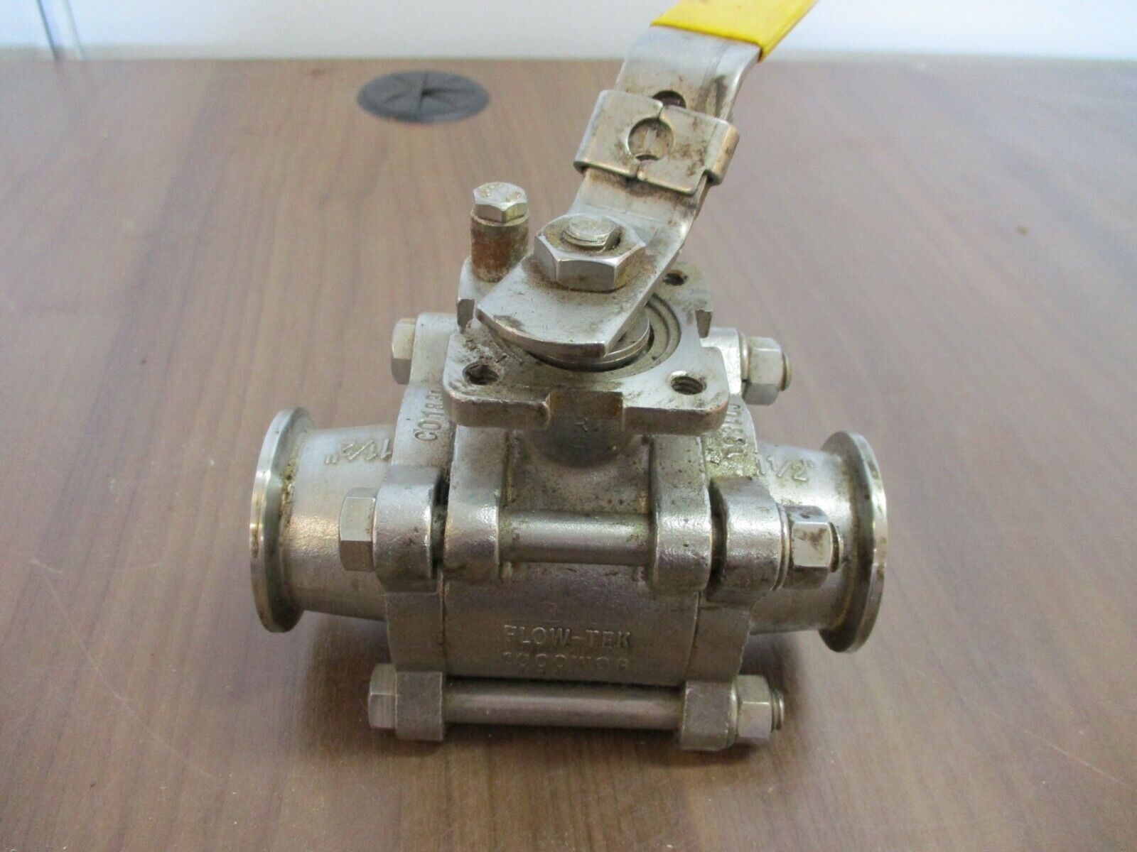Flow- Tek, Ball valve, part#: S7007, Size: 1.5", 1000 WOG, used