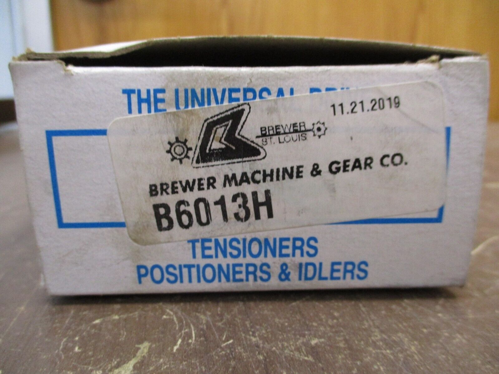 Brewer Machine & Gear Co. Idler Sprocket B6013H New Surplus