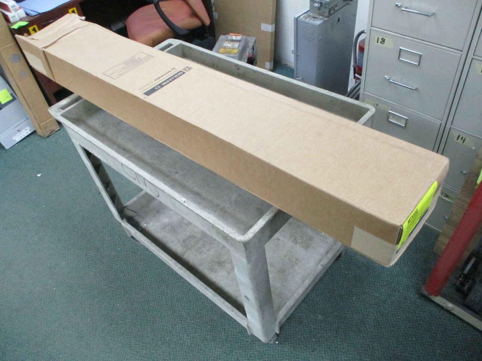 Square D Column Type Cable Trough MTX856 Ser. 1 For Use w/ NF Type Panelboards