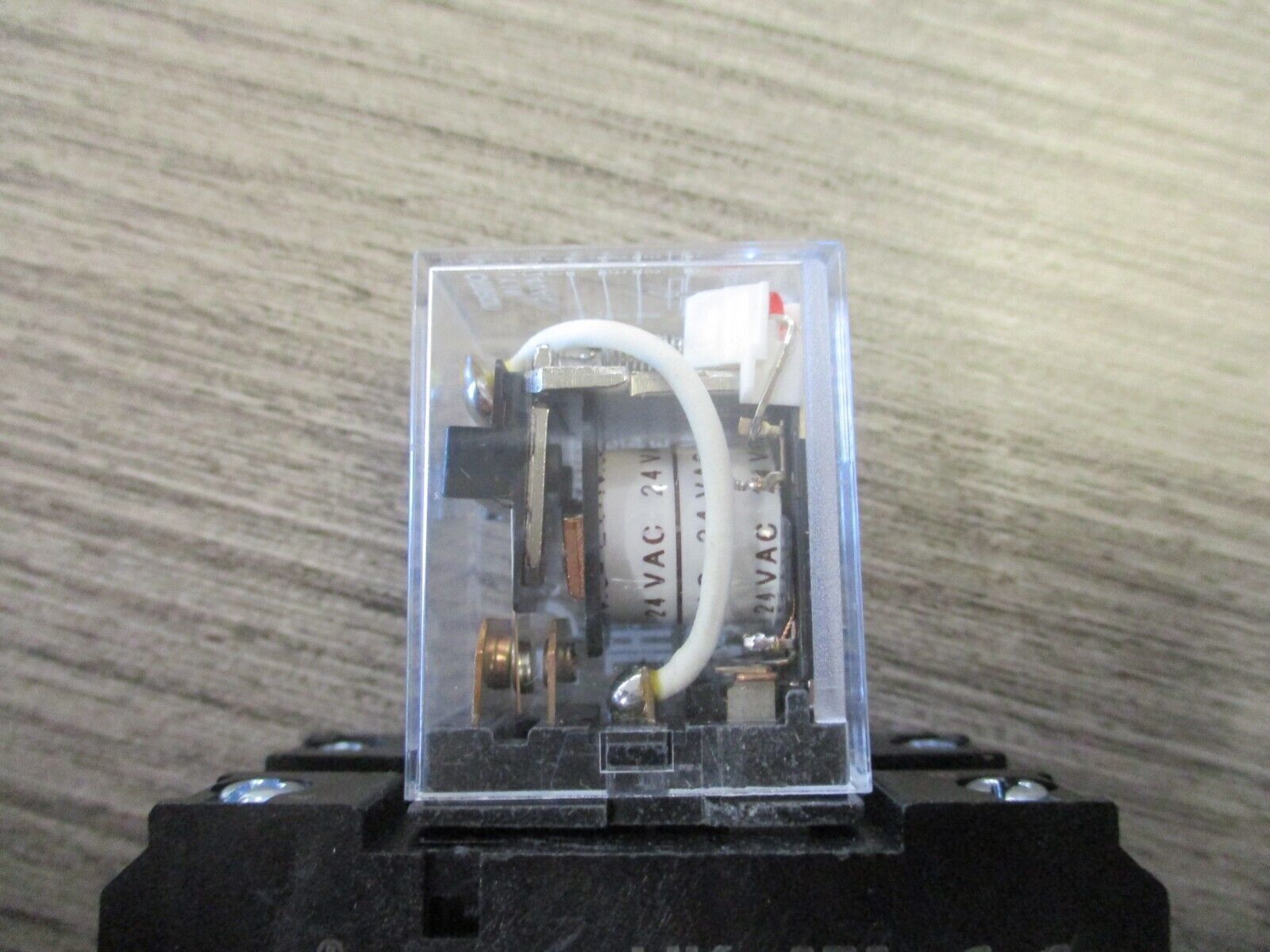 Omron Relay LY1N 24V Coil W /Base *Lot Of 2* Used.