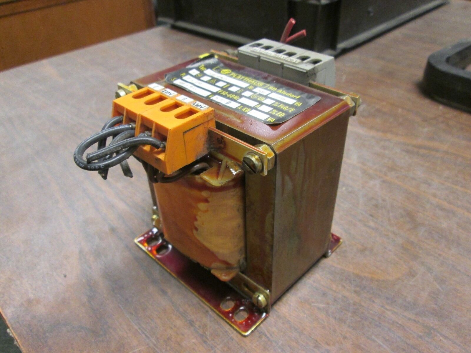 Platthaus 511 Alsdorf Control Transformer 108-125 0.250 KVA Pri 2x230V Used