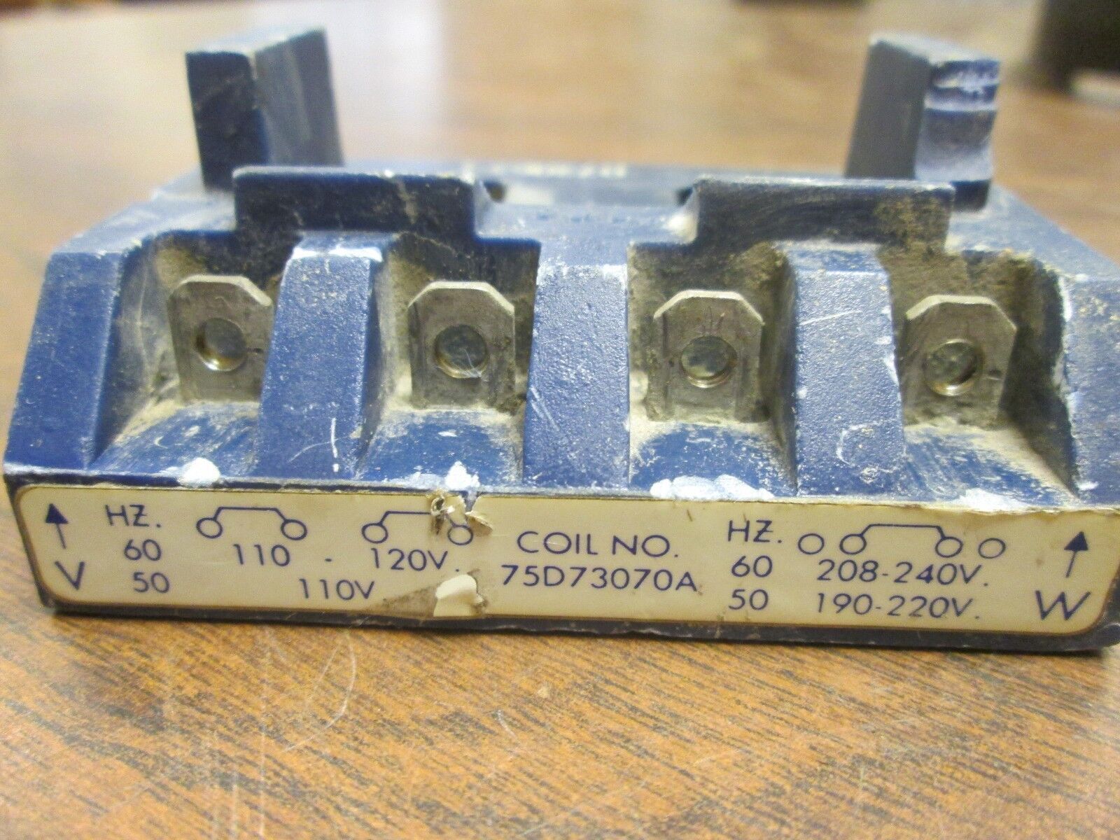 Furnas Magnetic Coil 75D73070A 110-120/208-240V@60Hz 110/190-220V@50Hz Used