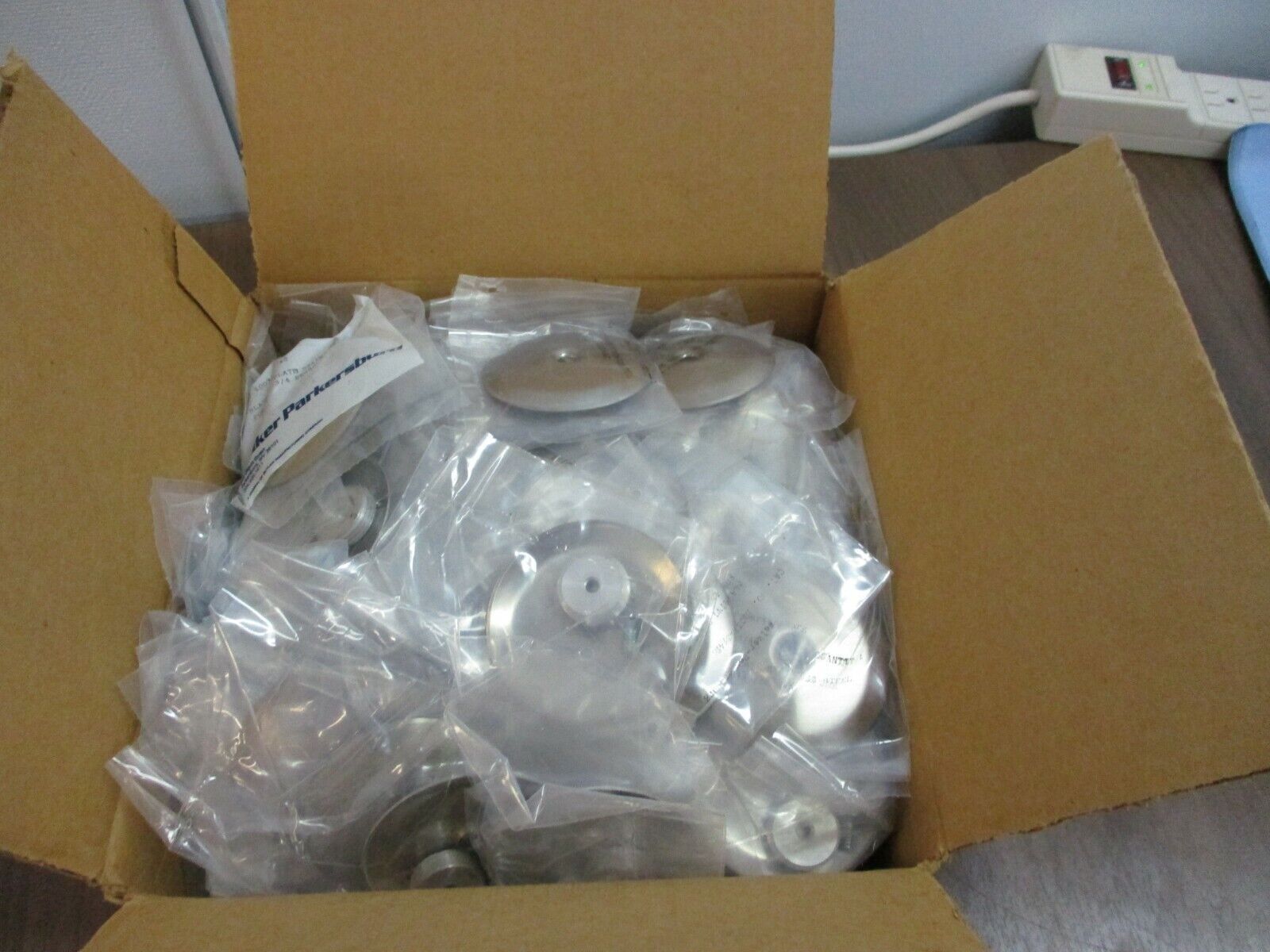 Walker Stainless Steel Blanking Plate 1003F-3/4S For 450F-3/4 Ferrule *Box of 50