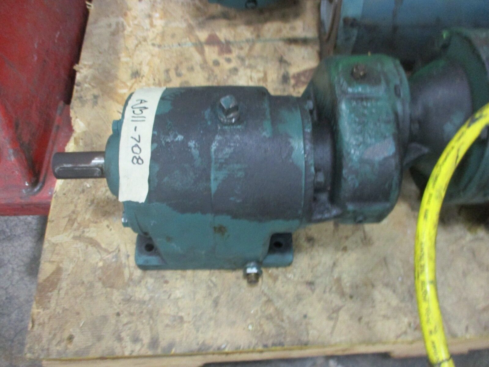 Reliance Duty Master AC Motor w/ Gear B79B3127M-UZ 1/2HP 1800RPM FR:FB56C Used