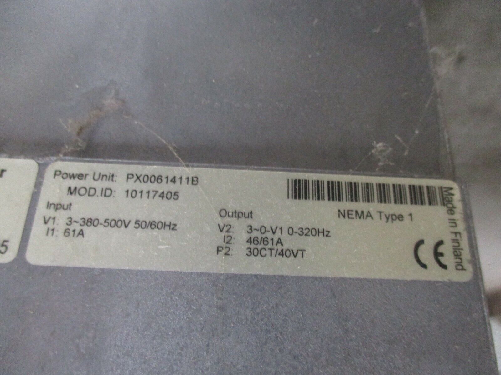 Eaton HVX9000 AC Drive w/ Intellipass Bypass HVX04014B1P6 40HP 3Ph w/ Keypad