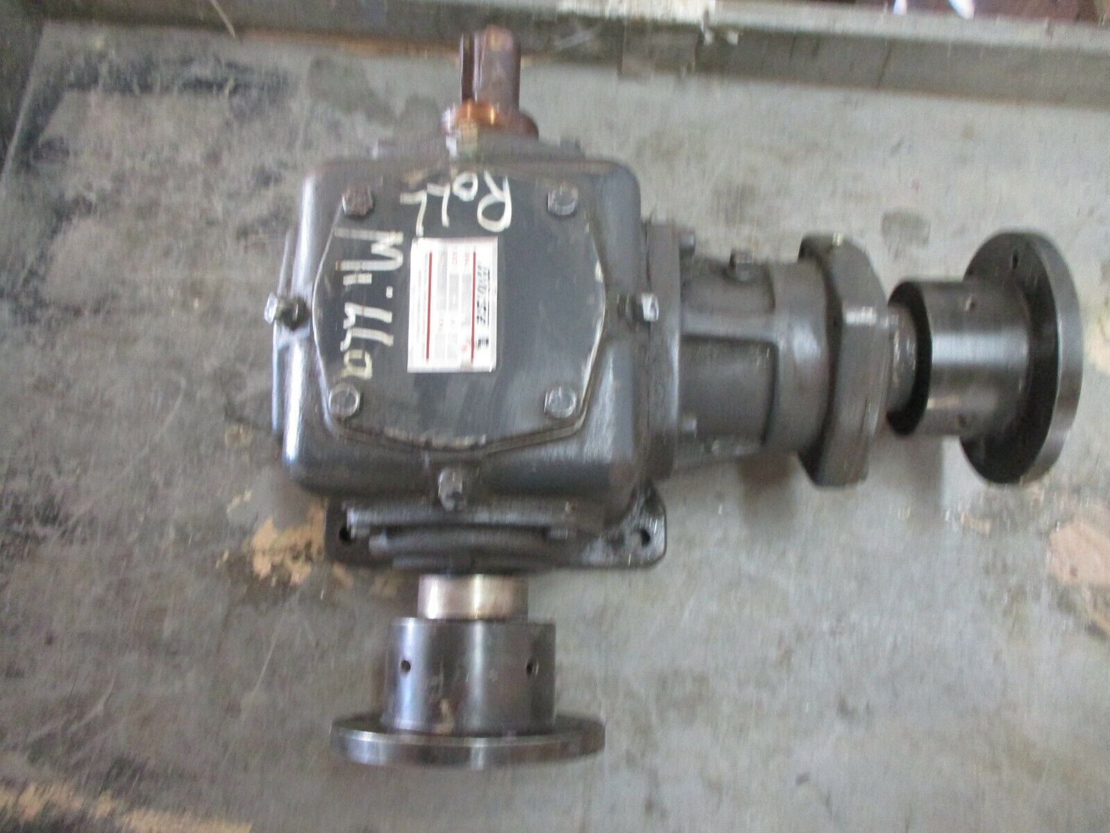 Emerson Morse Spiral Bevel Reducer 8M 1-LR-5 AS5961 Ratio 1:1 53.33HP In 1800RPM