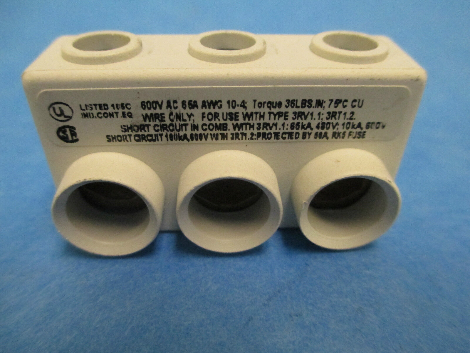Siemens Line Side Terminal 3RV1915-5A *Lot of 18* New Surplus