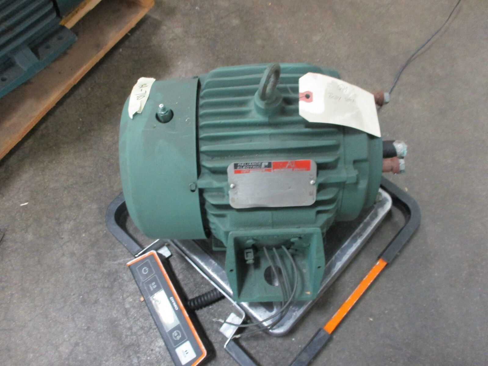 Reliance Duty Master Motor P18G3100F 1HP 1800RPM FR:182 ENCL:TEFC 460V 1.4A Used