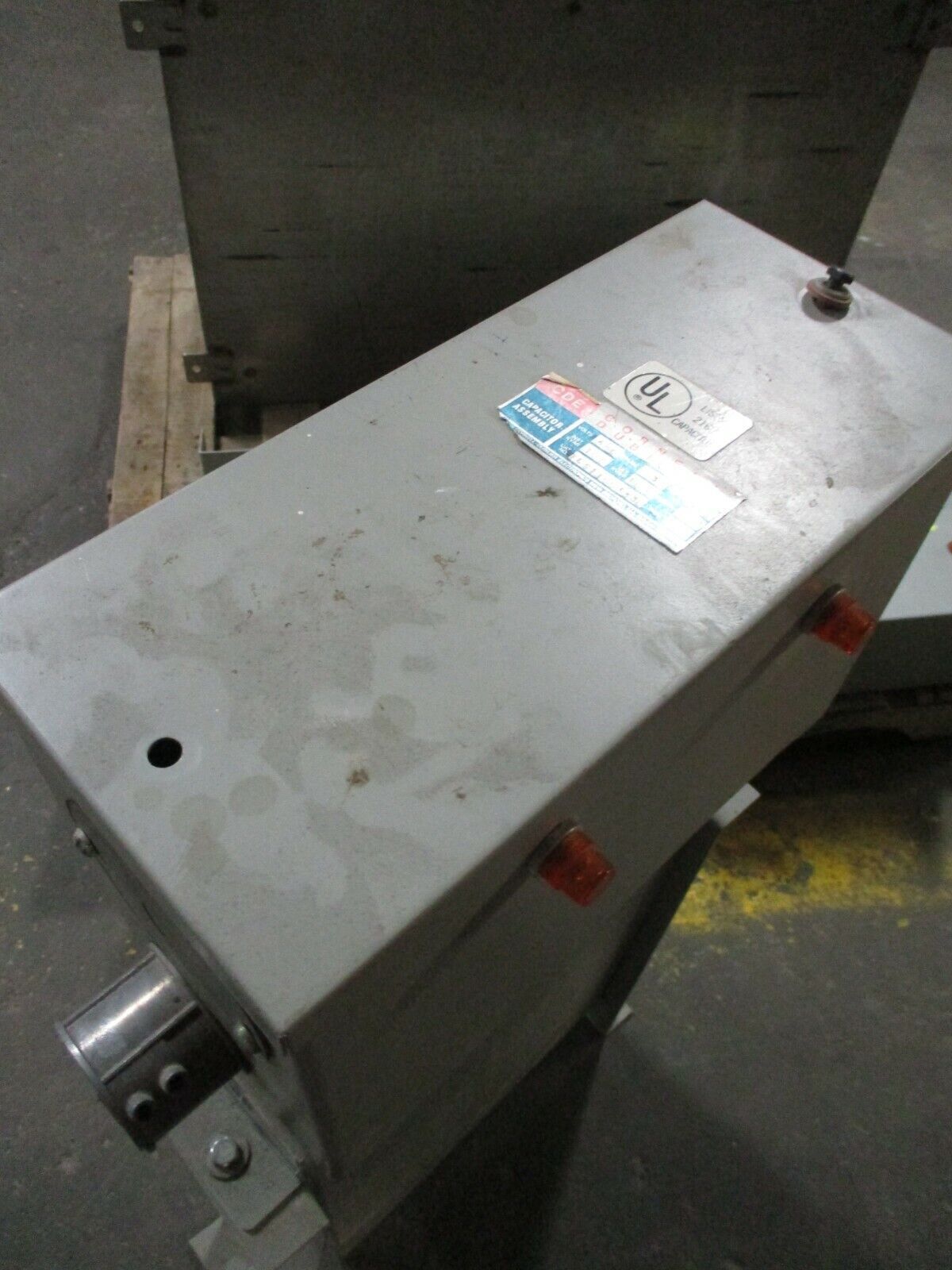 Cornell Dubilier Capacitor ICS0100F33 100KVAR 480V 3Ph 60Hz Used