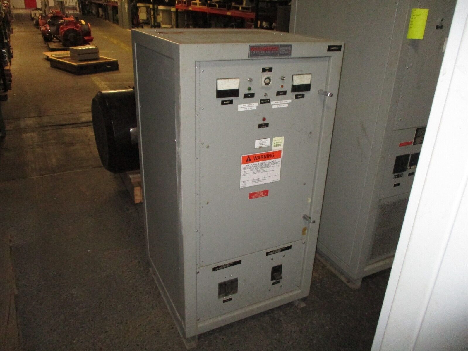 SCI Battery Charger RCS12200 200A Input: 480VAC 60Hz 63A 3Ph 4W Used