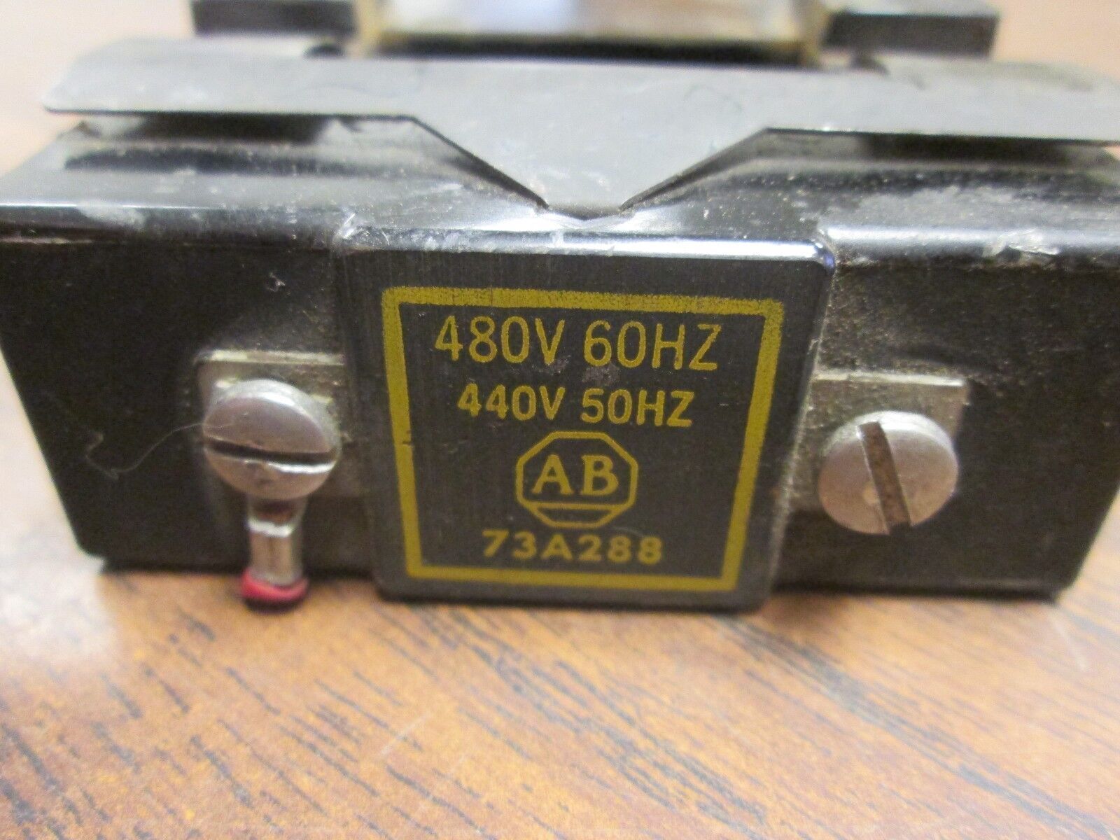 Allen-Bradley Magnetic Coil 73A288 480V@60Hz 440V@50Hz Used