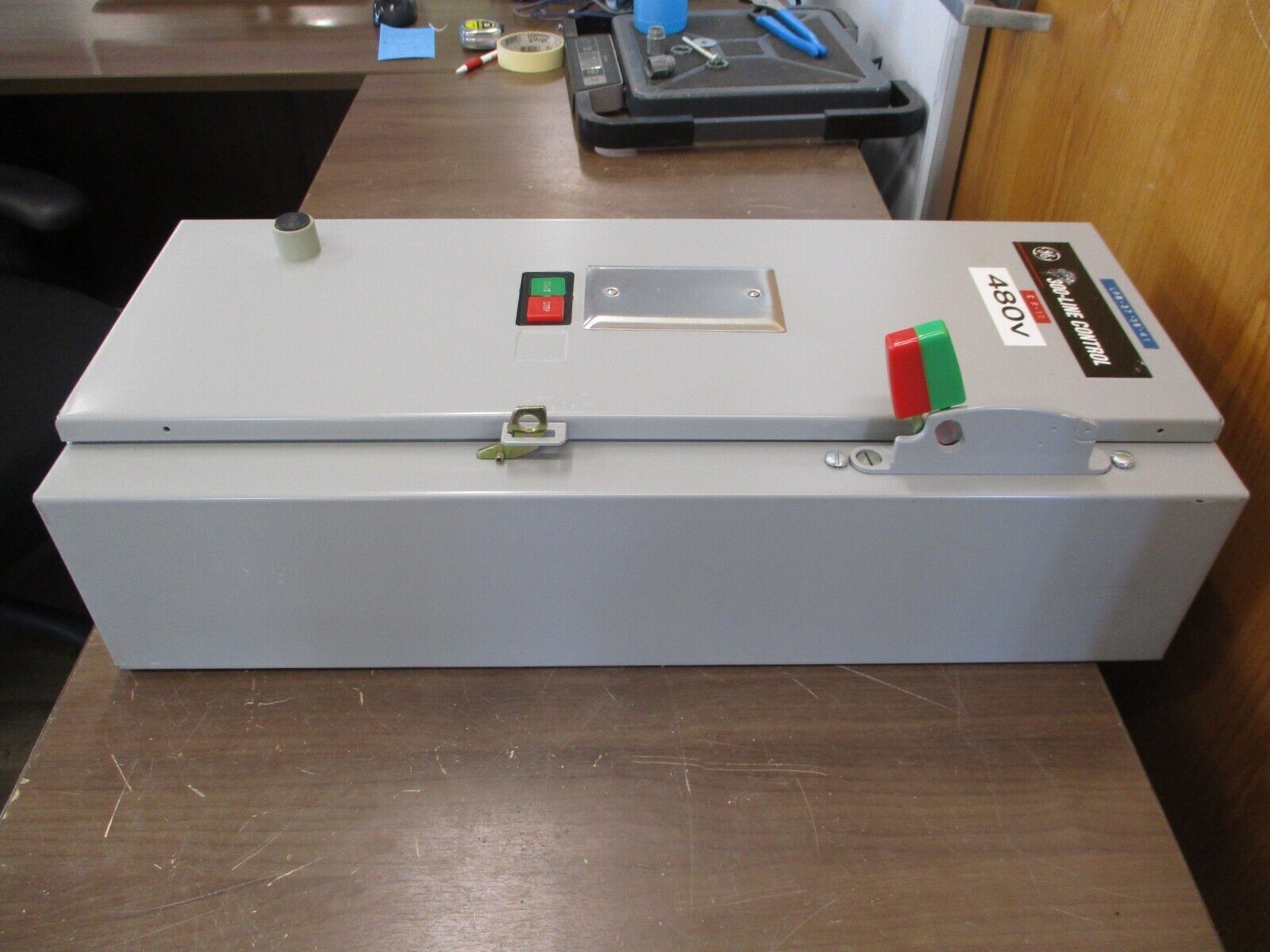 GE Size 0 Breaker Combination CR387B1046AAATBA 115-120V Coil 3A TEC36003 Breaker