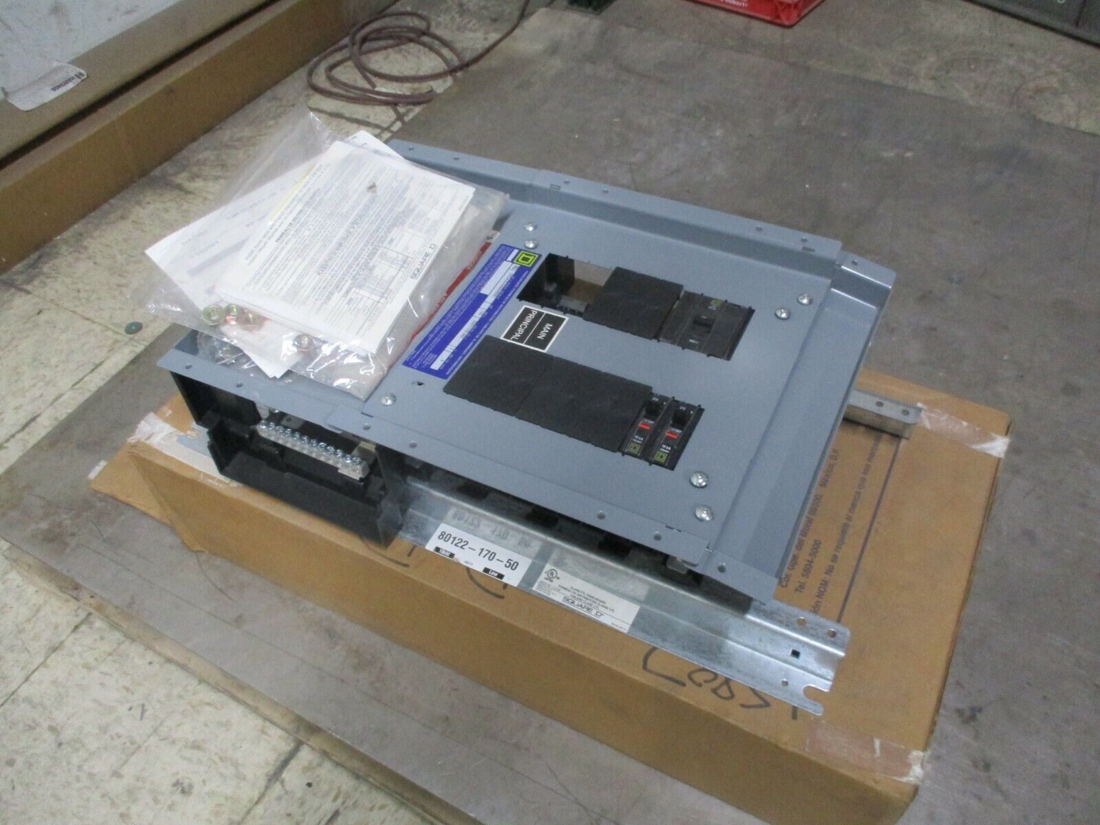 Square D Panelboard Interior NQ12254353500040001 100A 208Y/120V 3Ph New Surplus
