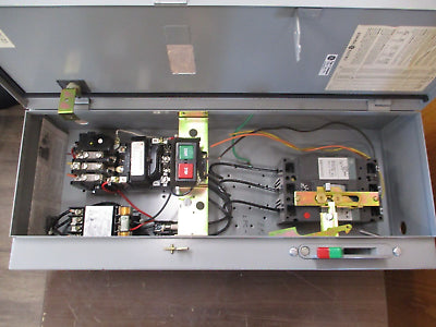 GE Size 0 Breaker Combination CR387B1046AAATBA 115-120V Coil 3A TEC36003 Breaker