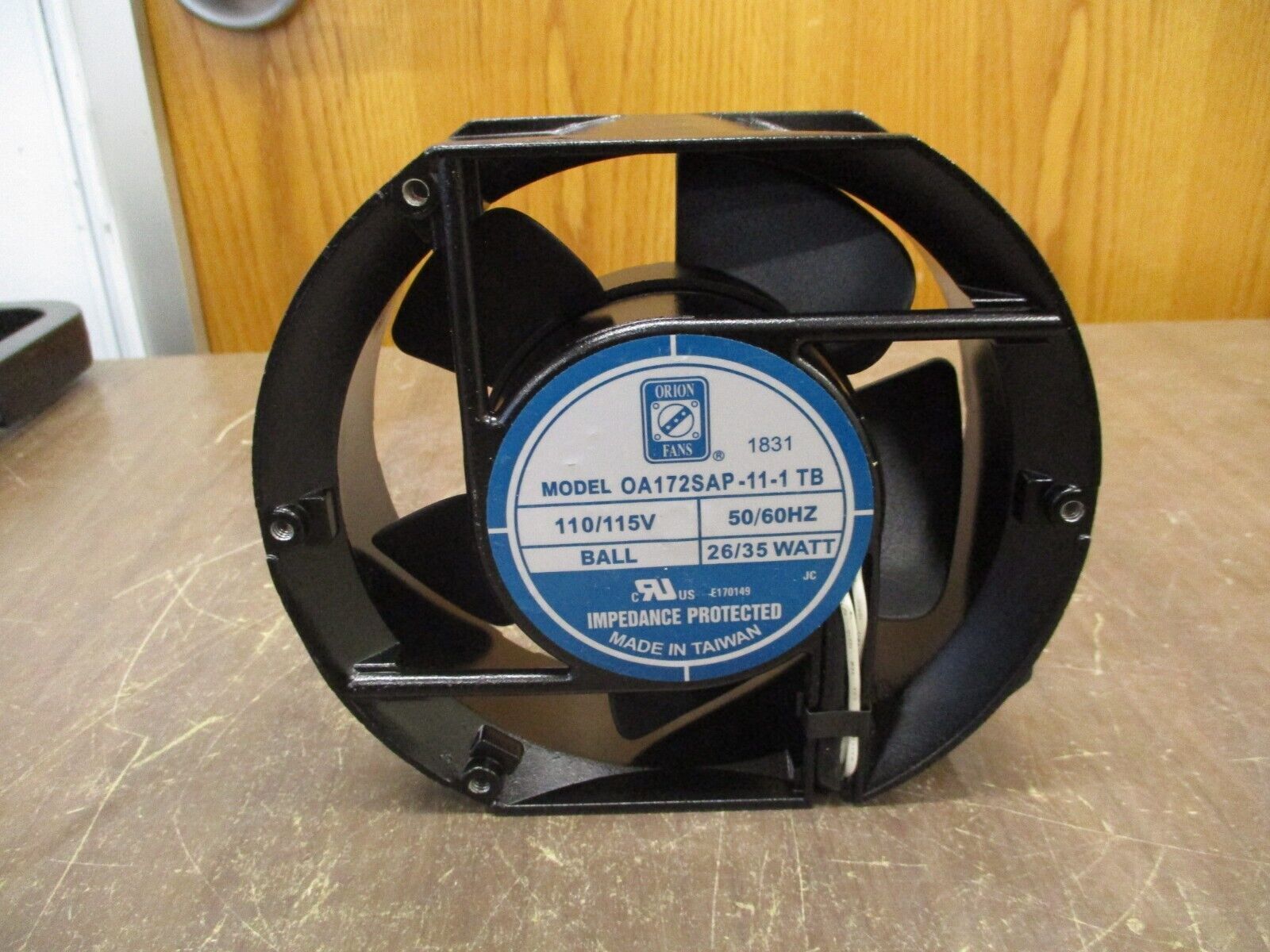 Orion Axial Fan OA172SAP-11-1TB 110/115V 50/60Hz 26/35W New Surplus