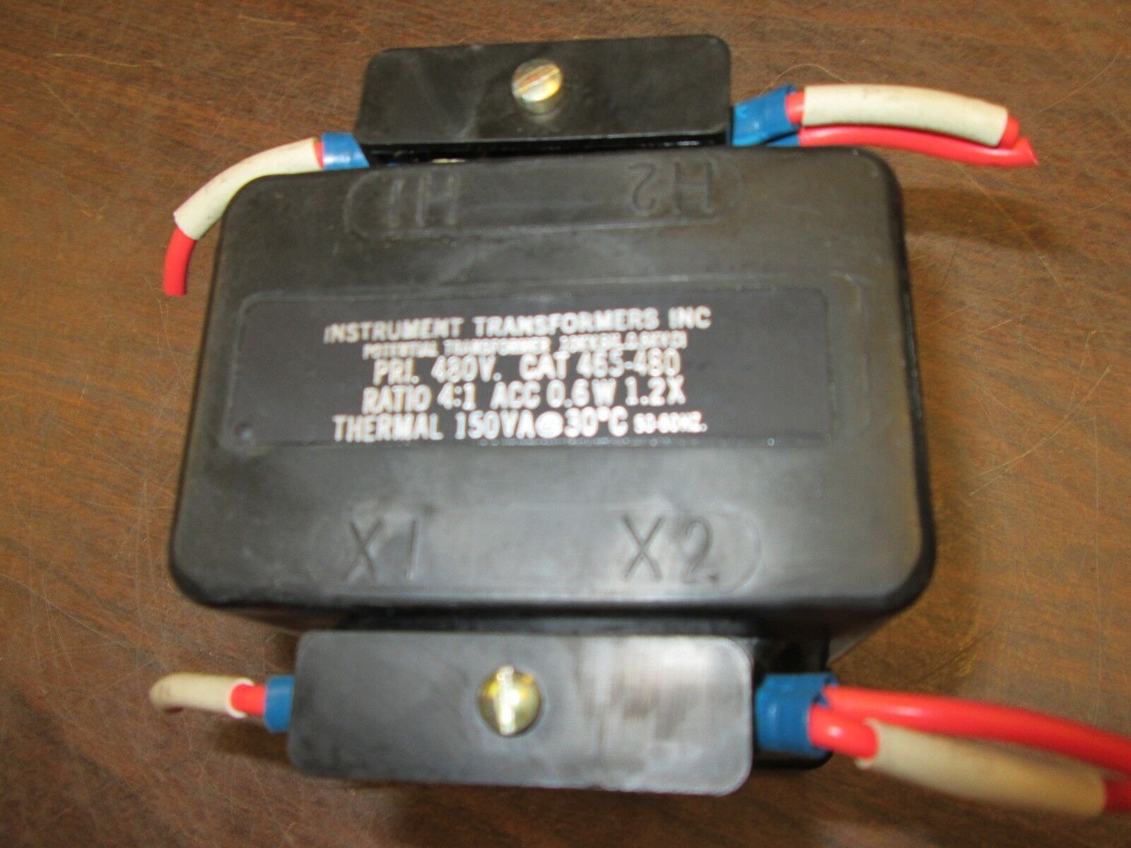 Instrument Transformers Potential Transformer 465-480 Pri: 480V Ratio 4:1