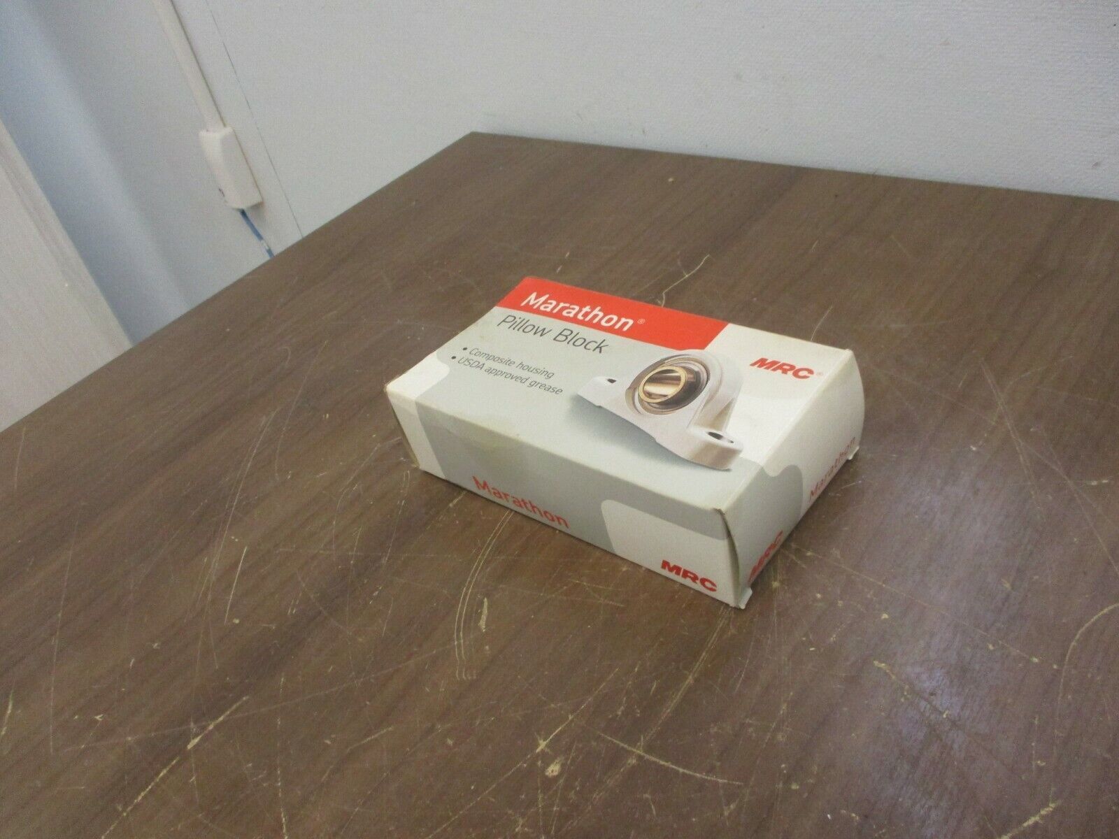 MRC Marathon Stainless Steel Pillow Block Bearing CPB107SS Size: 1-7/16"
