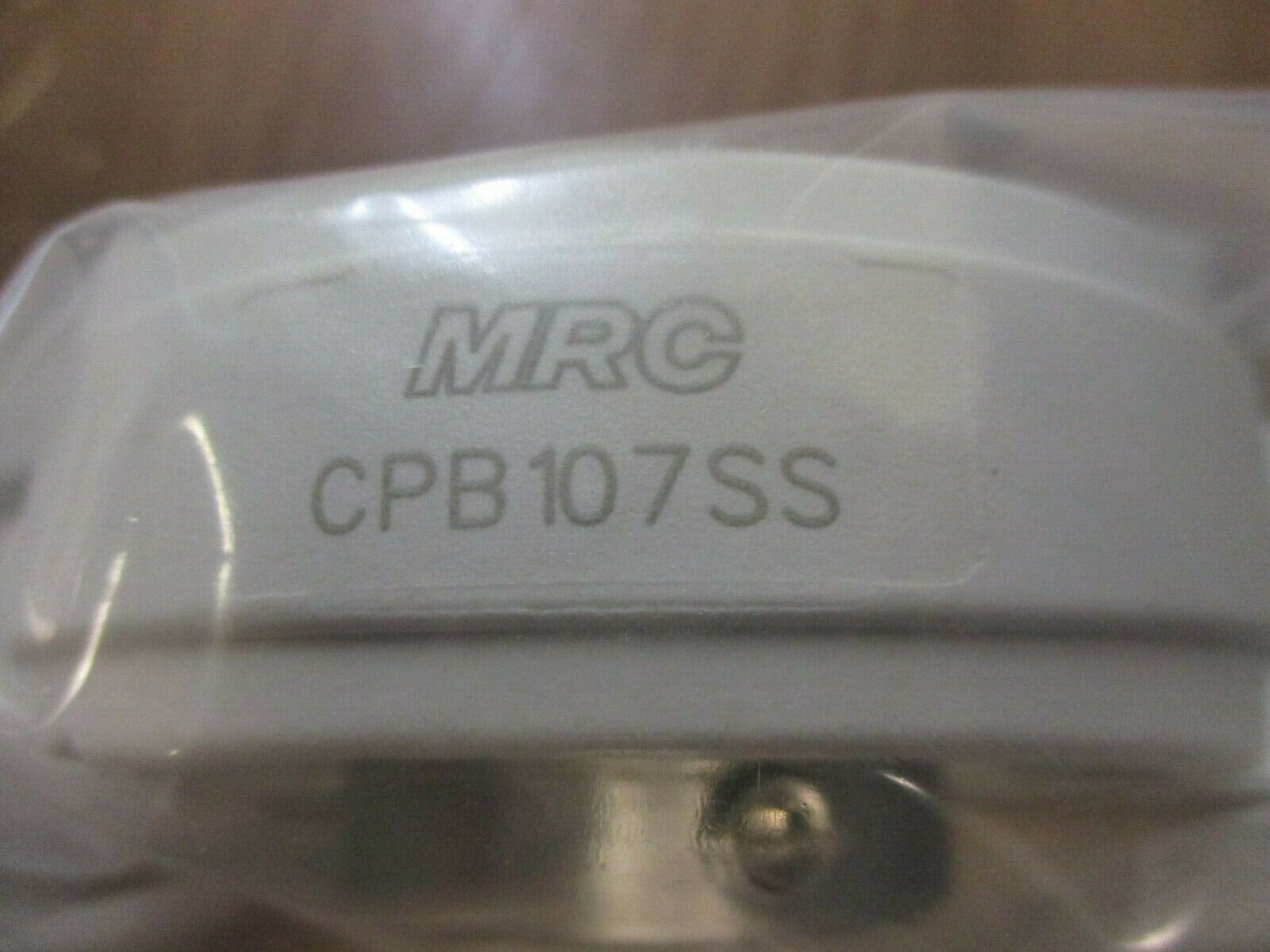 MRC Marathon Stainless Steel Pillow Block Bearing CPB107SS Size: 1-7/16"