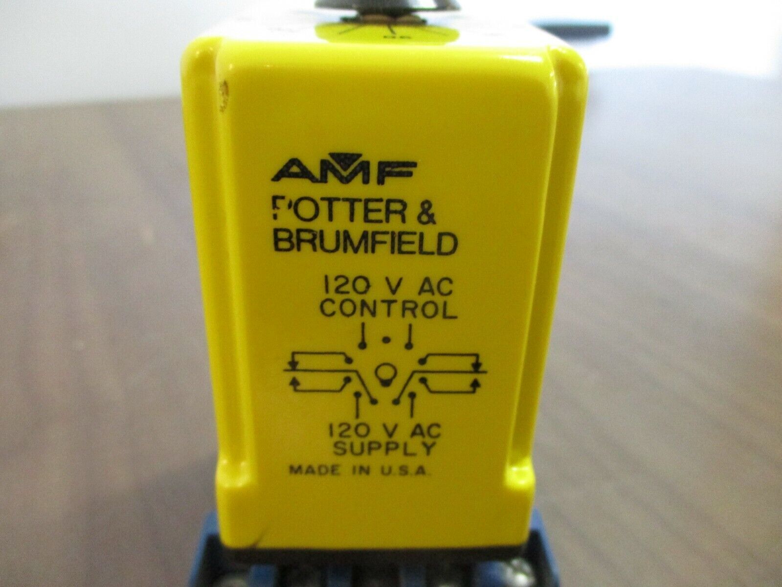 Potter & Brumfield Time Delay Relay CDB-38-70015 Range: 1.8-180 sec Used