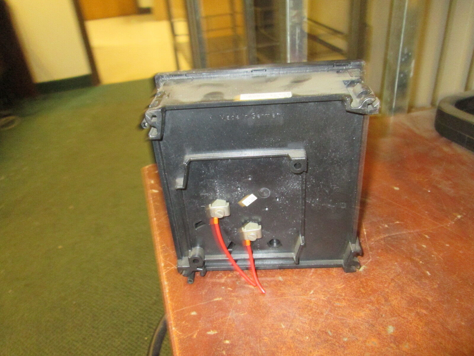 BBC Load Meter S2431 0809 Range: 0-120% "Missing (2) Mounting Screws" Used