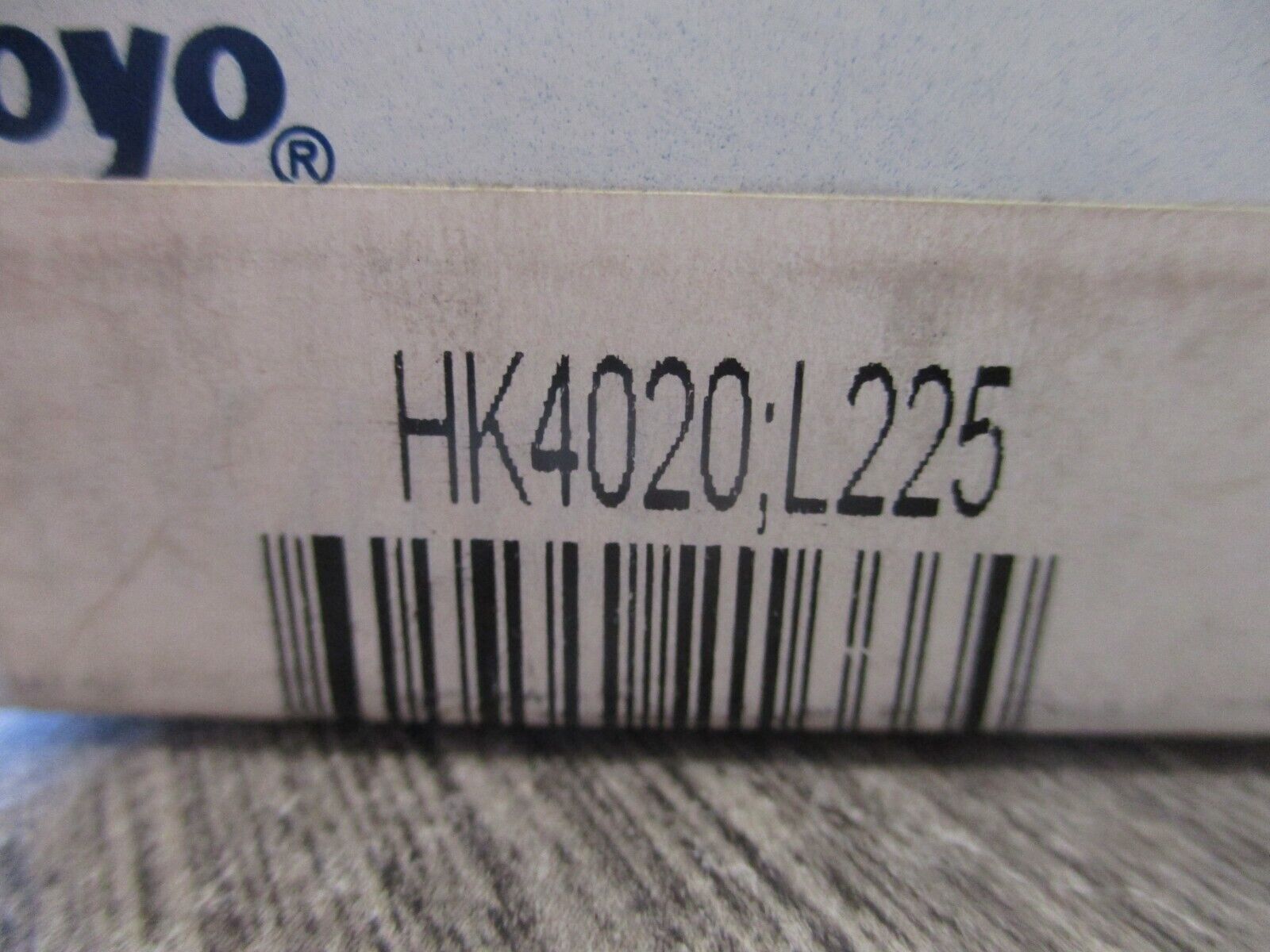 Koyo Needle Roller Bearing HK4020 L225 New Surplus