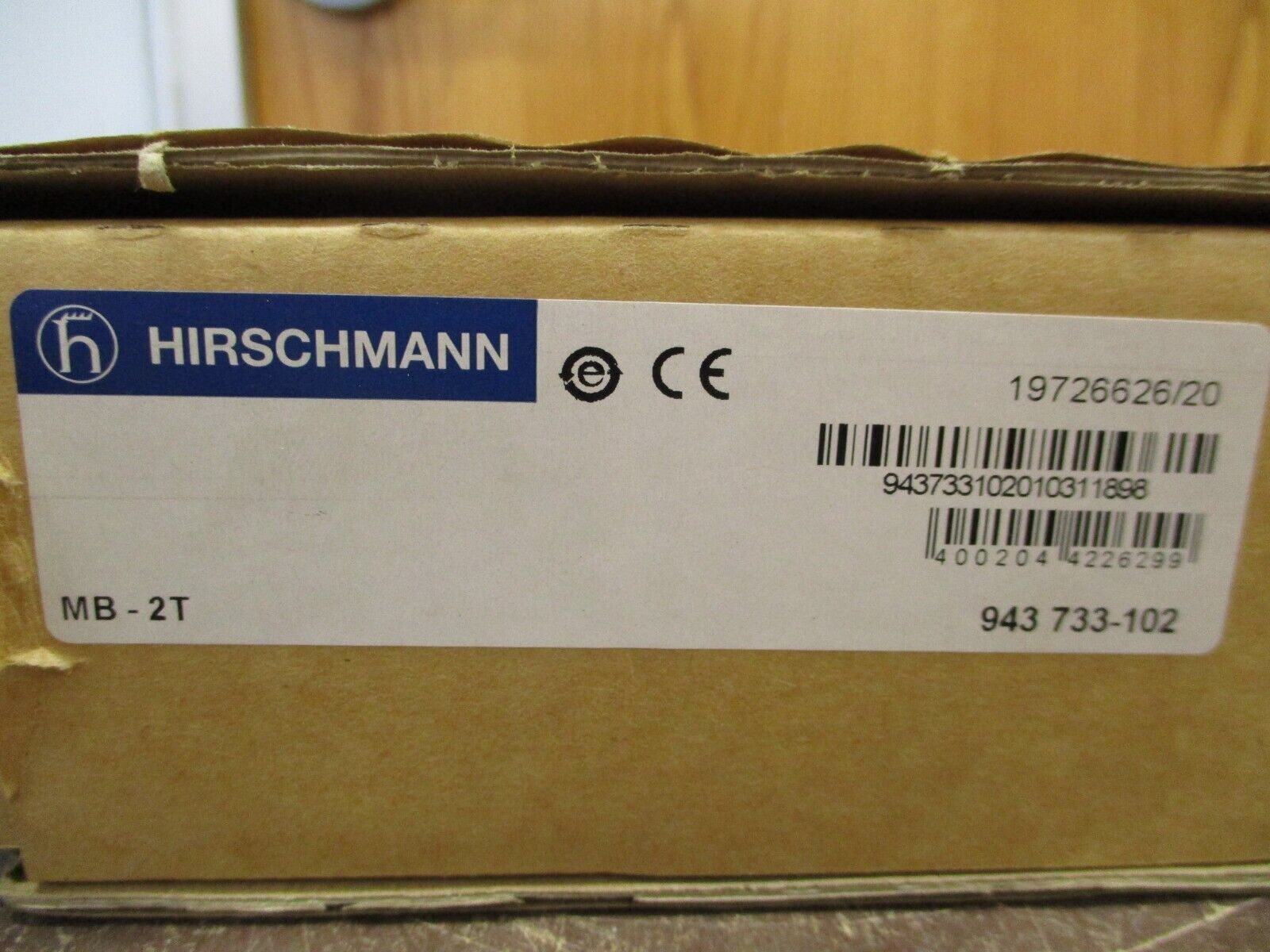 Hirschmann 2-Slot Expansion Backplane Module MB-2T New Surplus