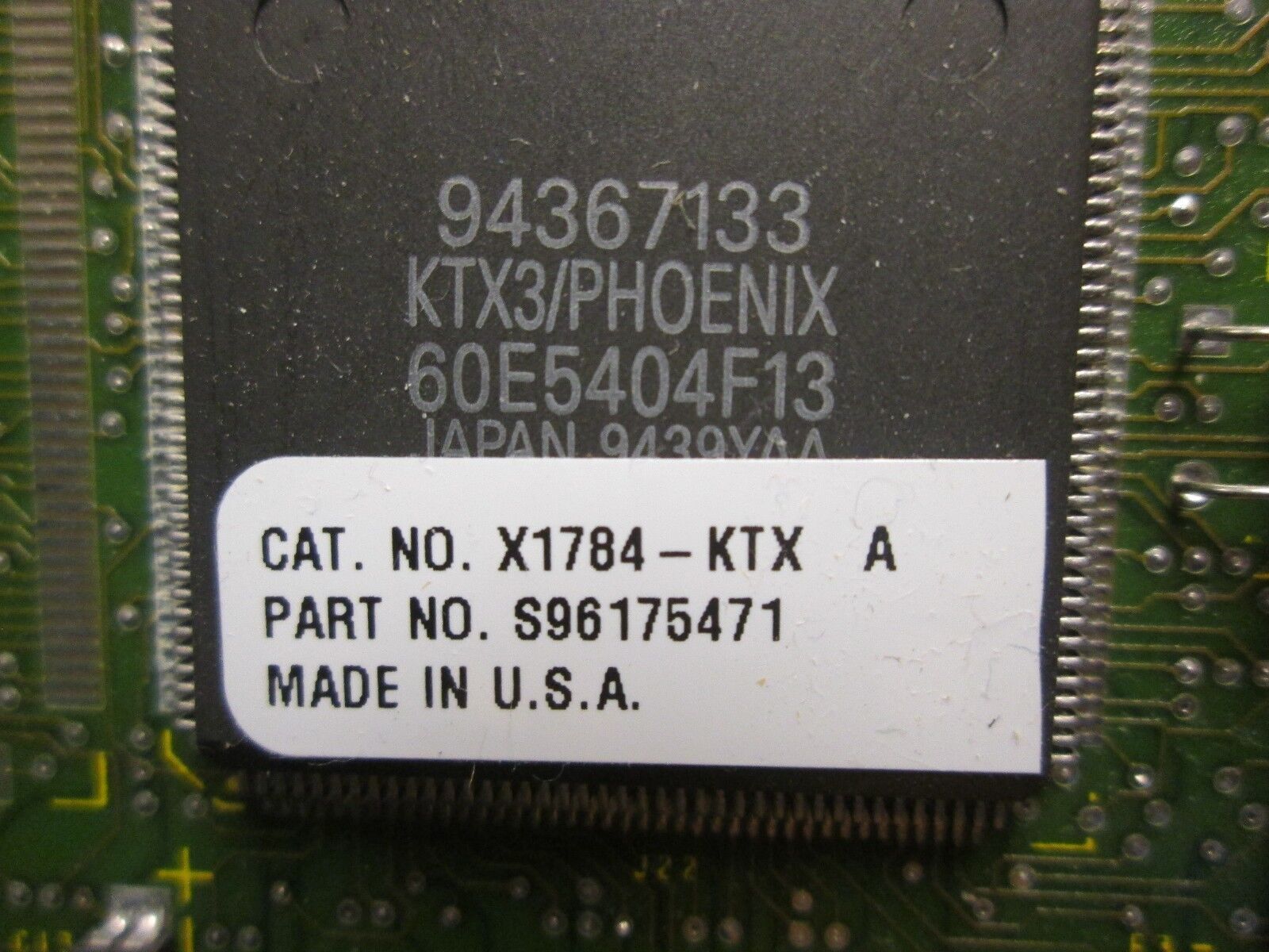 Allen-Bradley Comm ISA Card X1784-KTXA *No Box* New Surplus