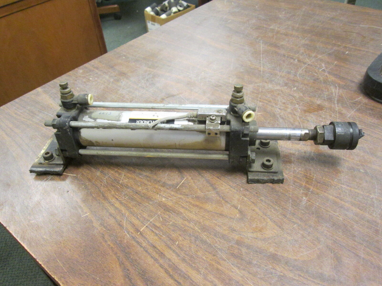 SMC Switch Air Cylinder CDA1 N40-150 Max Press: 9.9 kgf/cm² Used