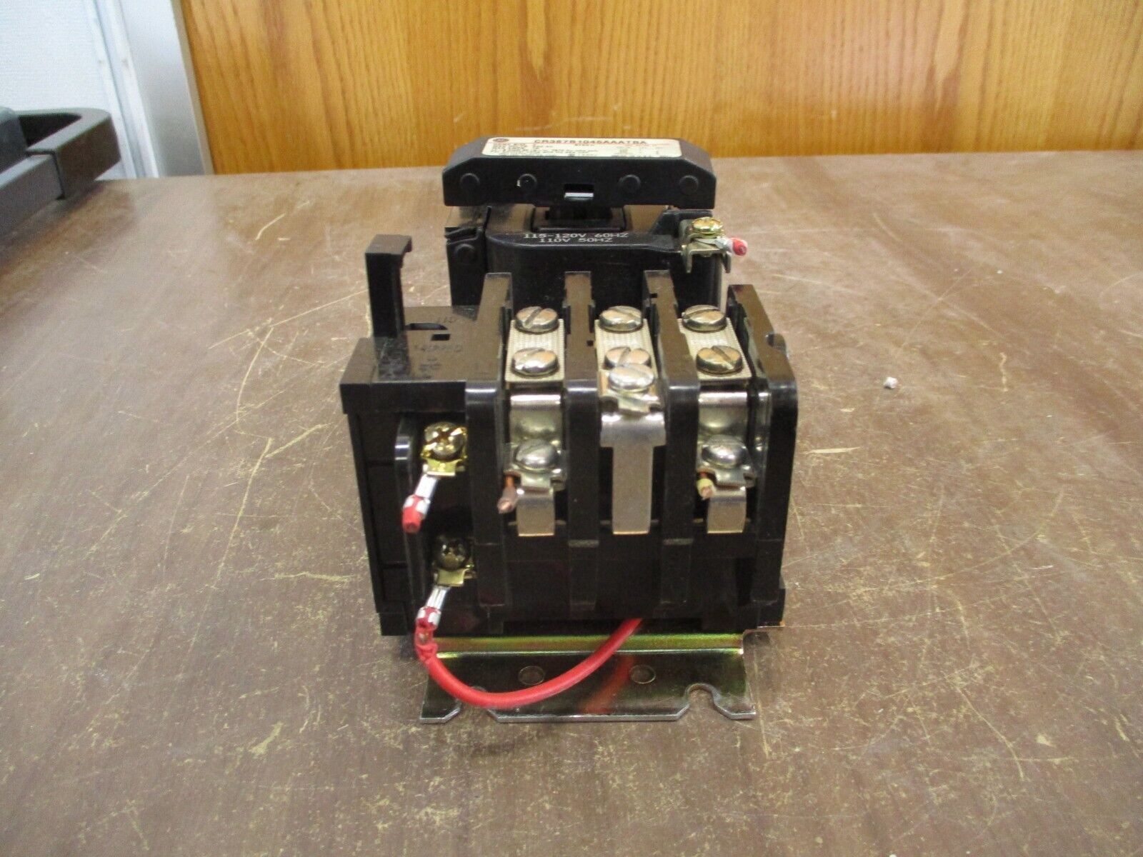 GE Size 0 Starter CR387B1046AAATBA 115-120V Coil 18A 600V Used