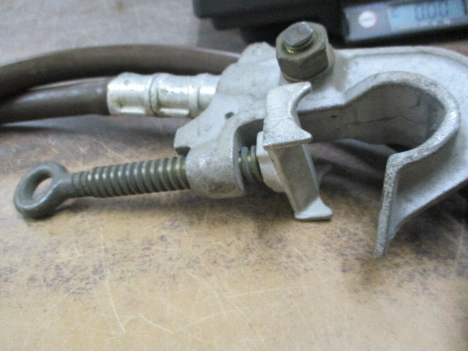 Misc. Brand Welding Cable w/ Clamps 60374 4/0 *Approx 8ft* Used