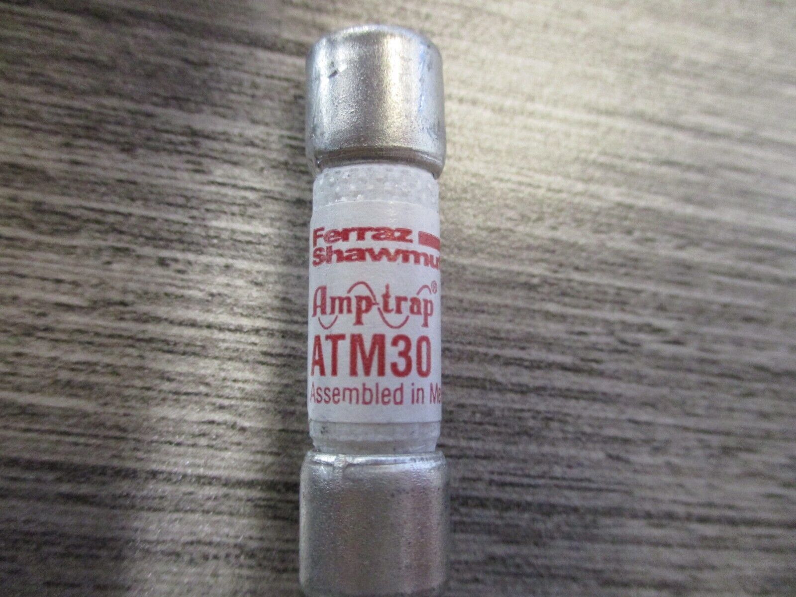 Ferraz Shawmut Amp-Trap Fuse ATM30, 30A 600V *Lot of 6* Used.