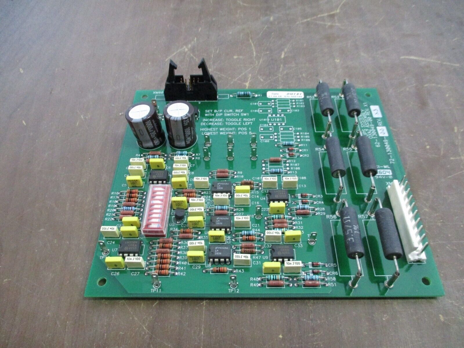 MGE OXAZ Assembly 72-130049-00 Rev. X3 Used
