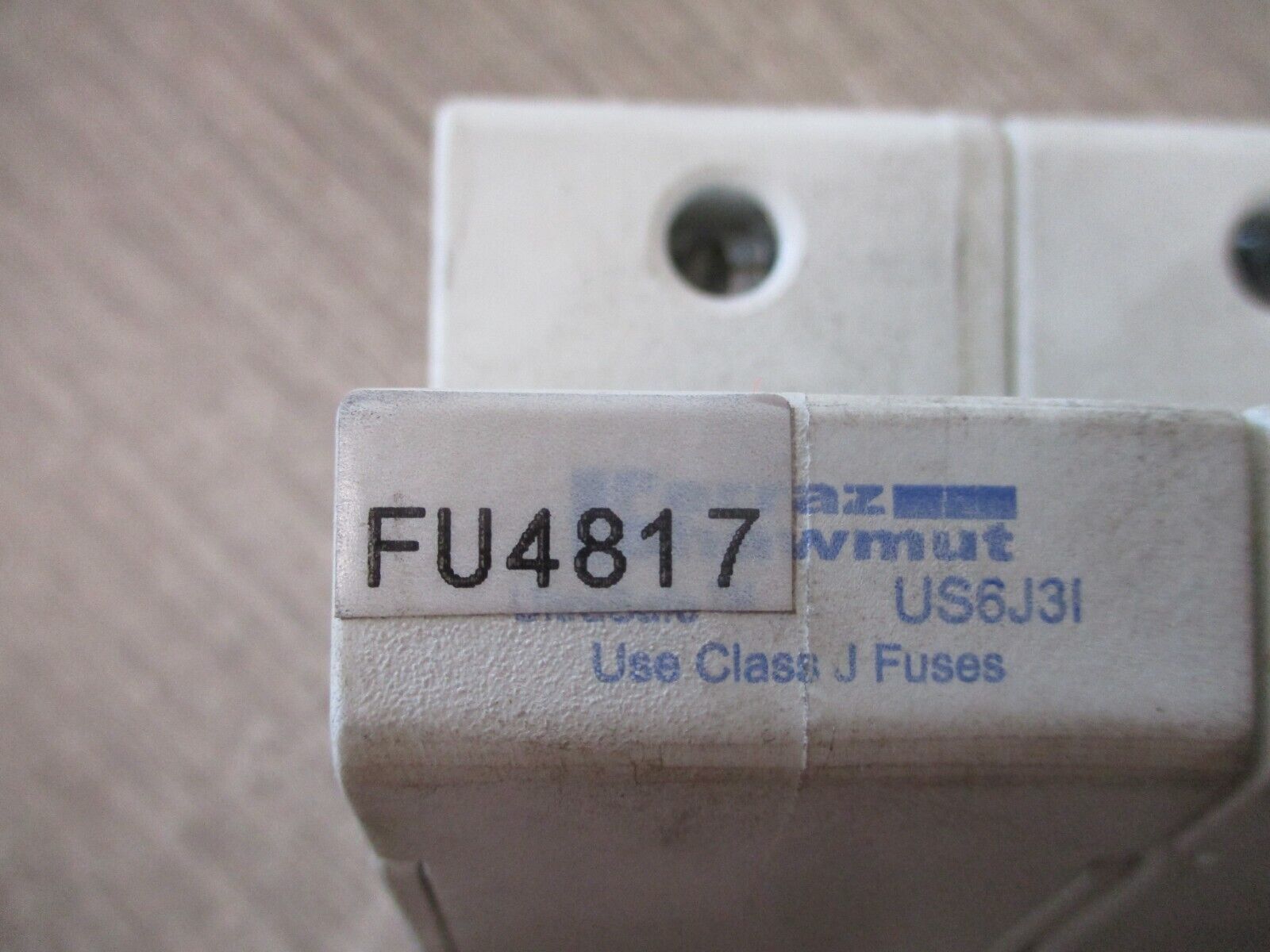 Ferraz Shawmut Fuseholder US6J3I 60A 600V 3P Used