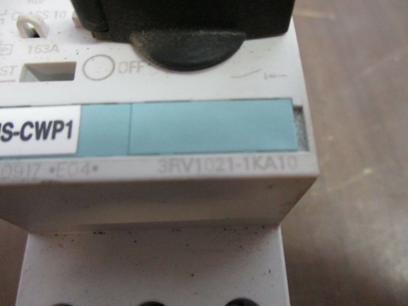 Siemens Sirius Starter 3RT1026-1A..0 / 3RV1021-1KA10 Trip: 9-12.5A Used