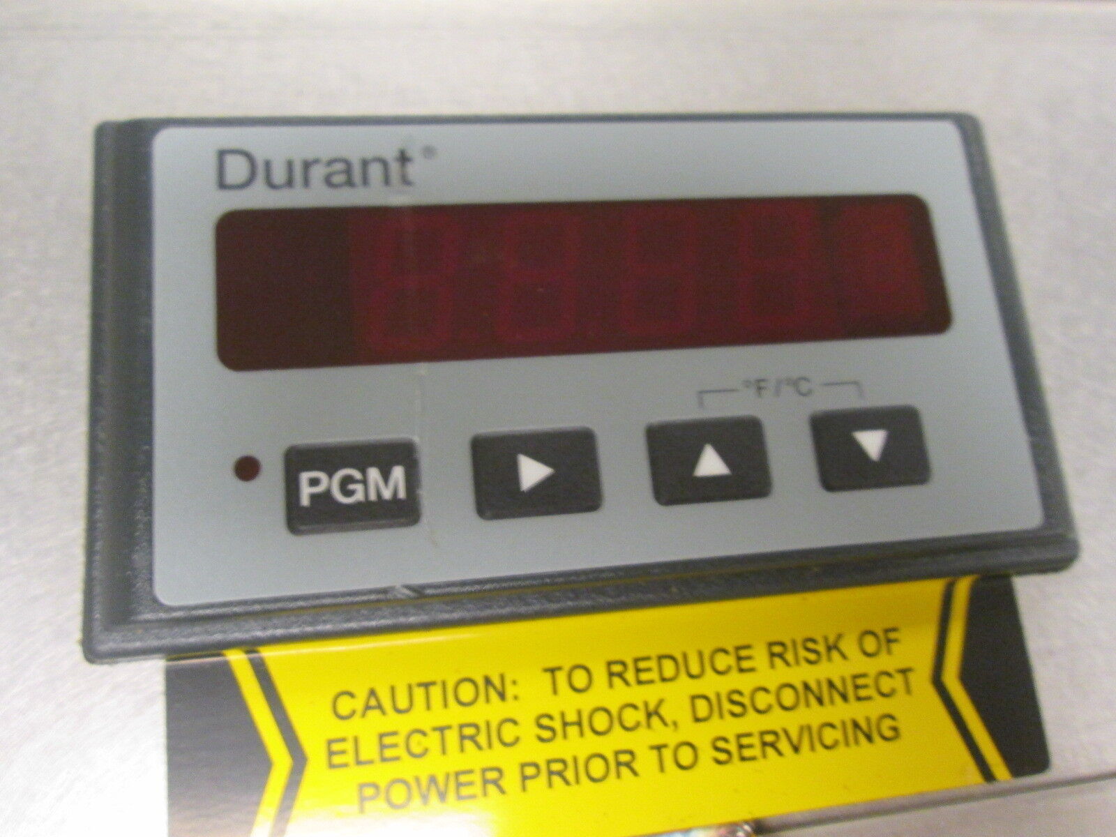 American LED-Gible Stainless Steel LED Counter SO-11063-001 4-Digit Used