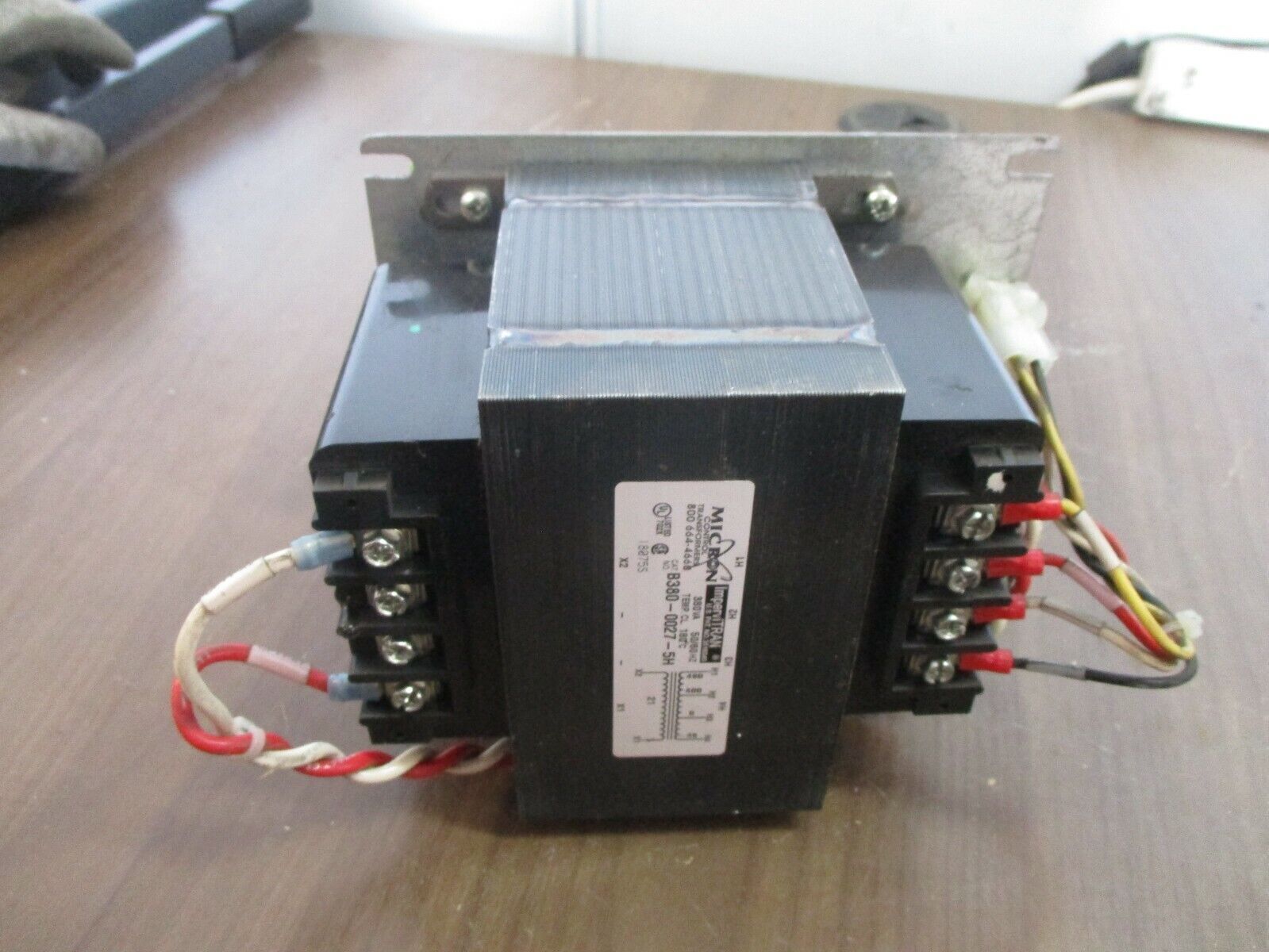Micron ImperviTRAN Control Transformer w/ Power Supply Board B380-0027-5H 380VA