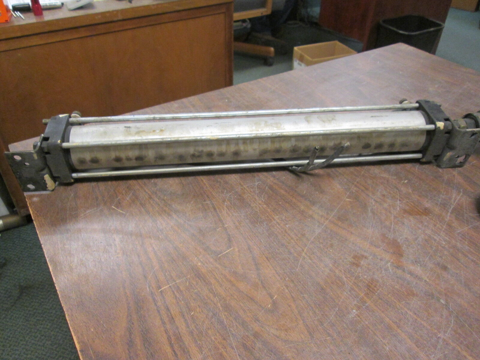 SMC Switch Air Cylinder CDA1 N50-450 Max Press: 9.9 kgf/cm² Used