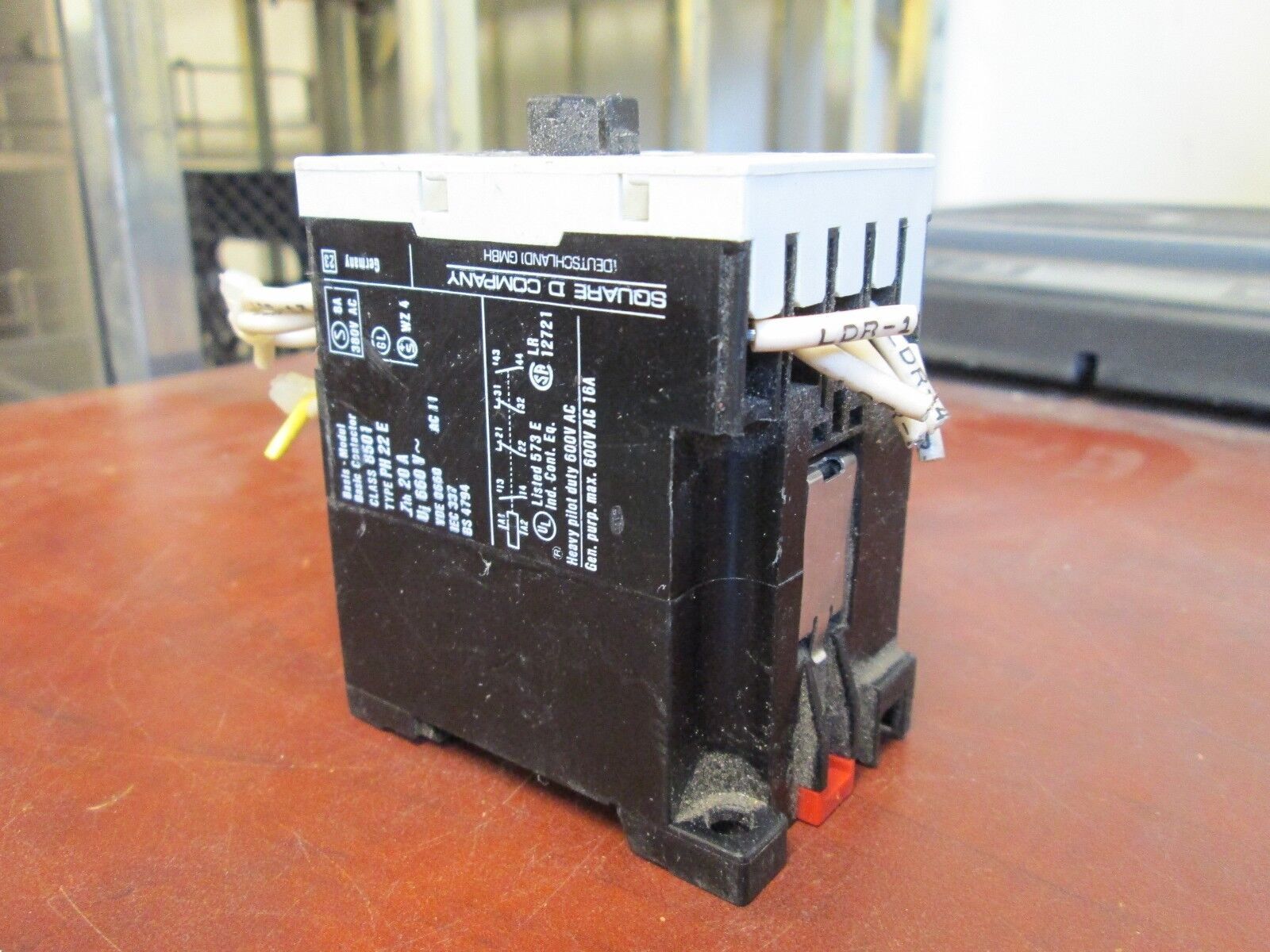 Square D Contactor 8501 PH22E 20A 120V Coil 660V Max Used