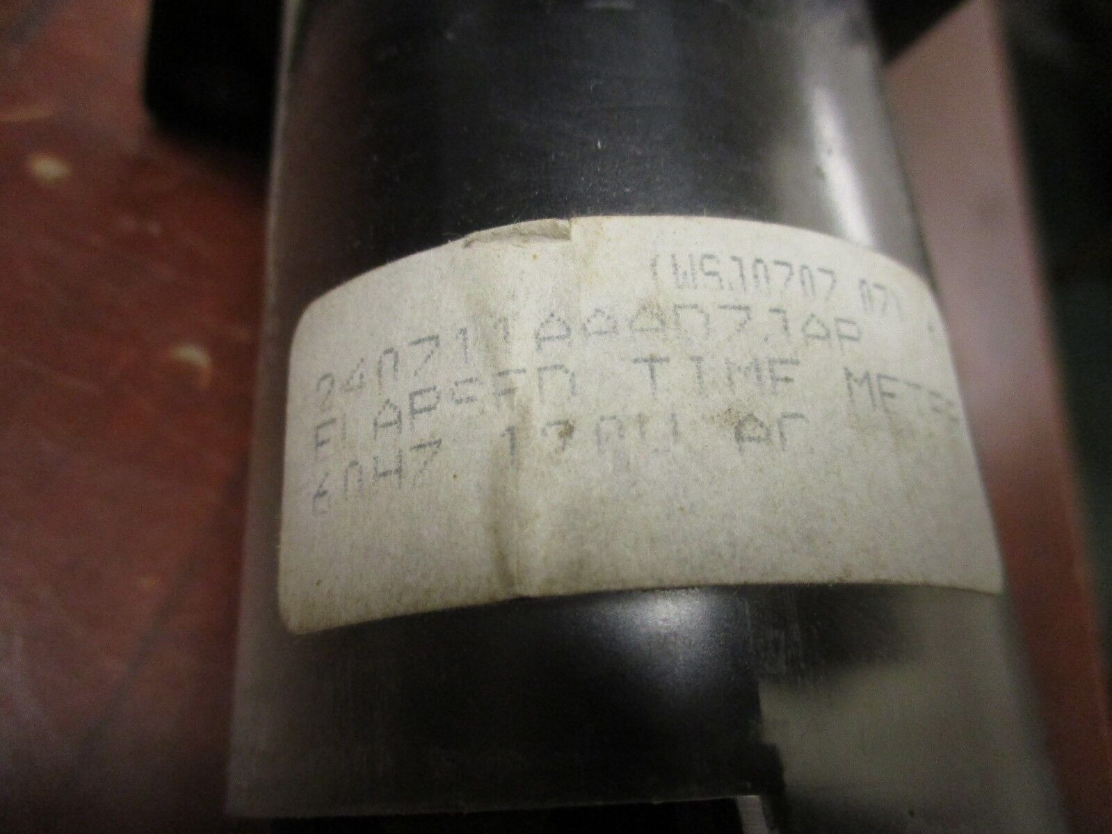 Asco Elapsed Time Meter 240711AAAD7JAP 120V 60Hz Used