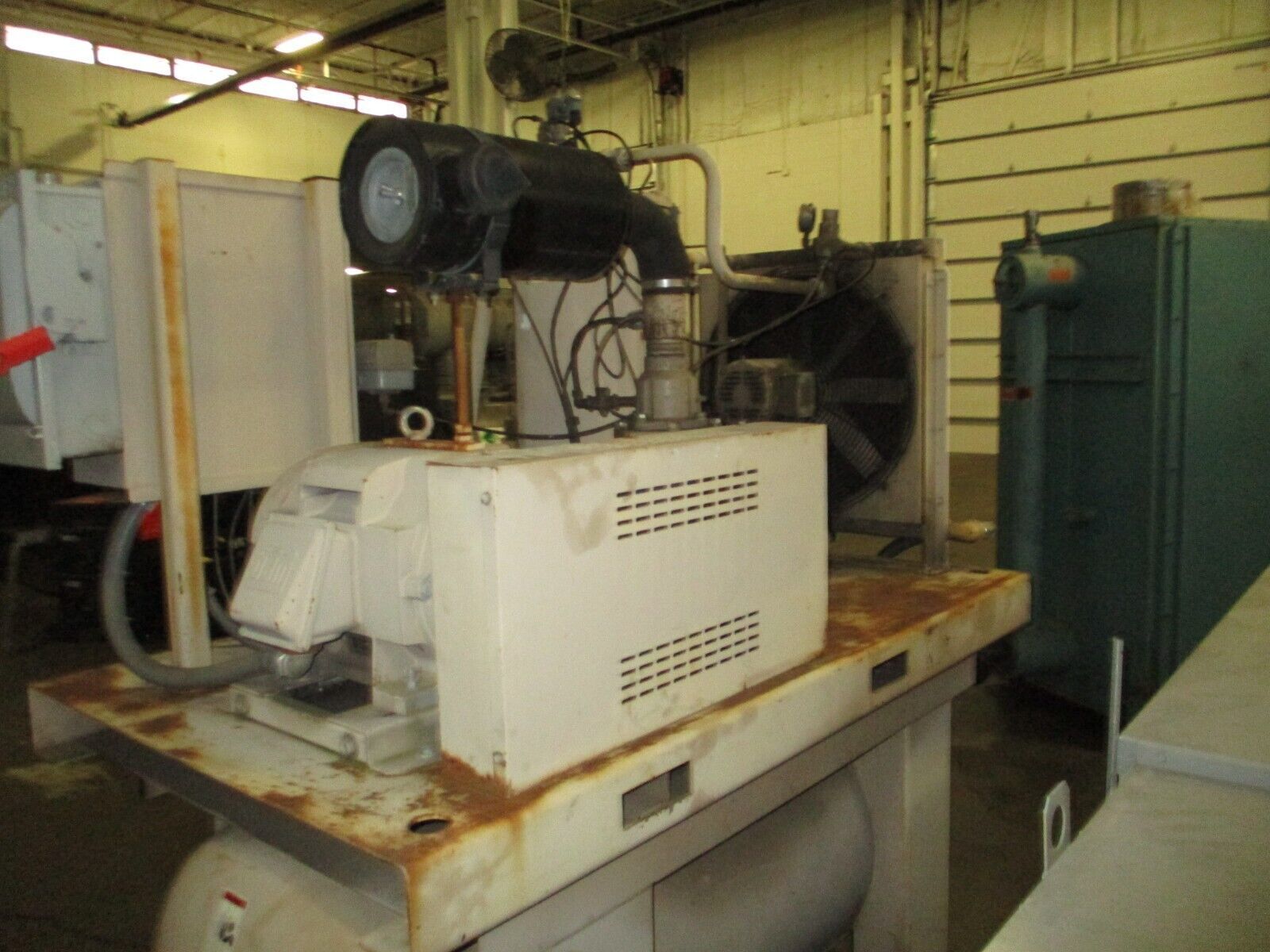 FS Curtis Rotary Screw Air Compressor R/S 40F A/E BSA32 40HP 184 CFM 100PSI 460V