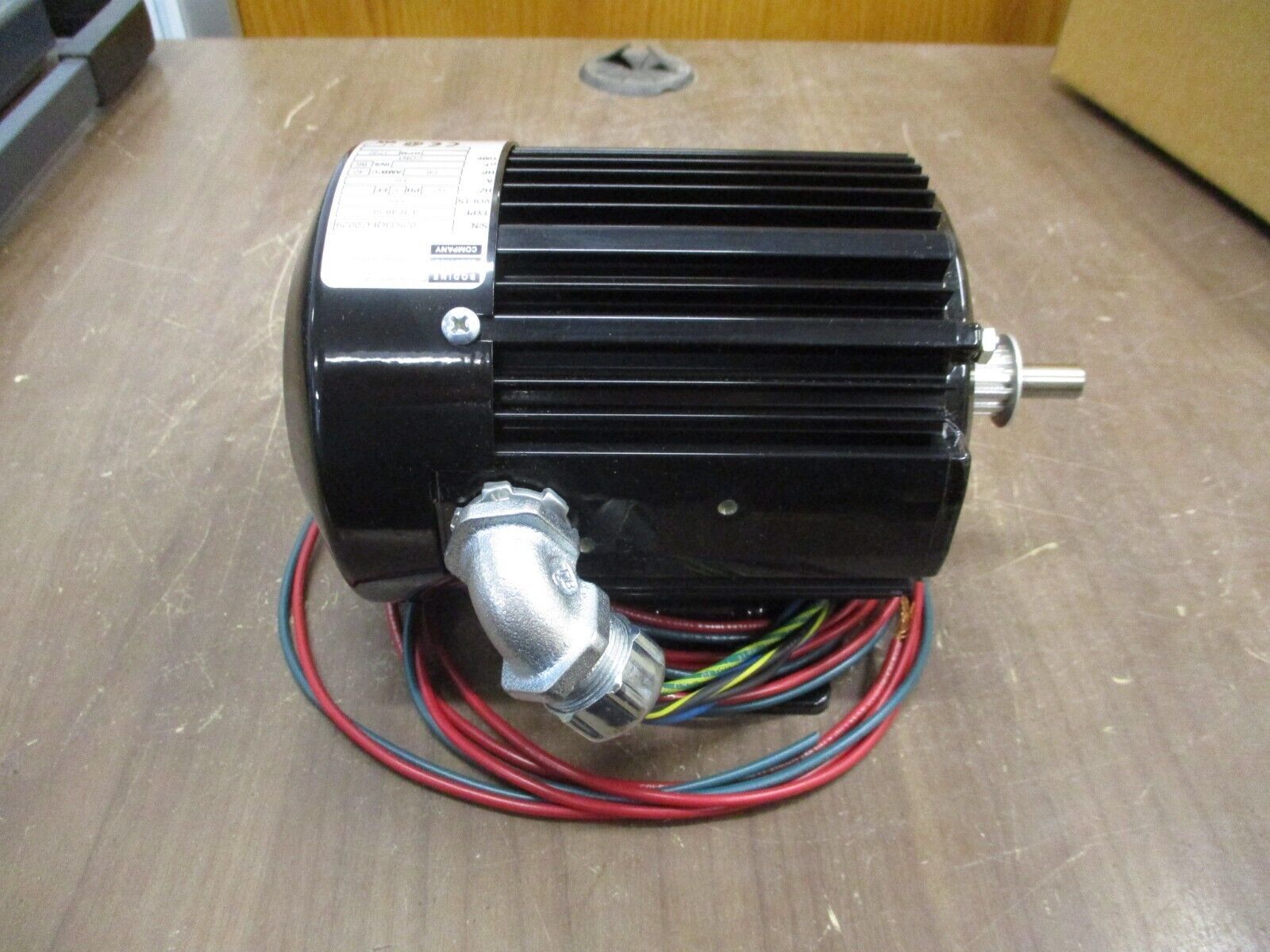 Bodine Electric Company Motor 42R5BFSI 1/6HP 1800RPM 115V 3.6A 60Hz New Surplus