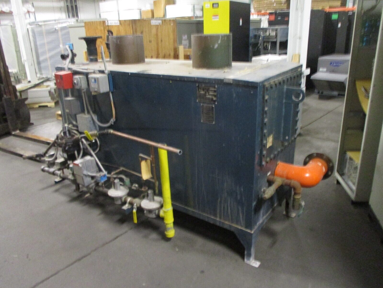 Rite Boiler Natural Gas 125PSI Water Boiler 180 1,500,000BTU 120V 1Ph 60Hz
