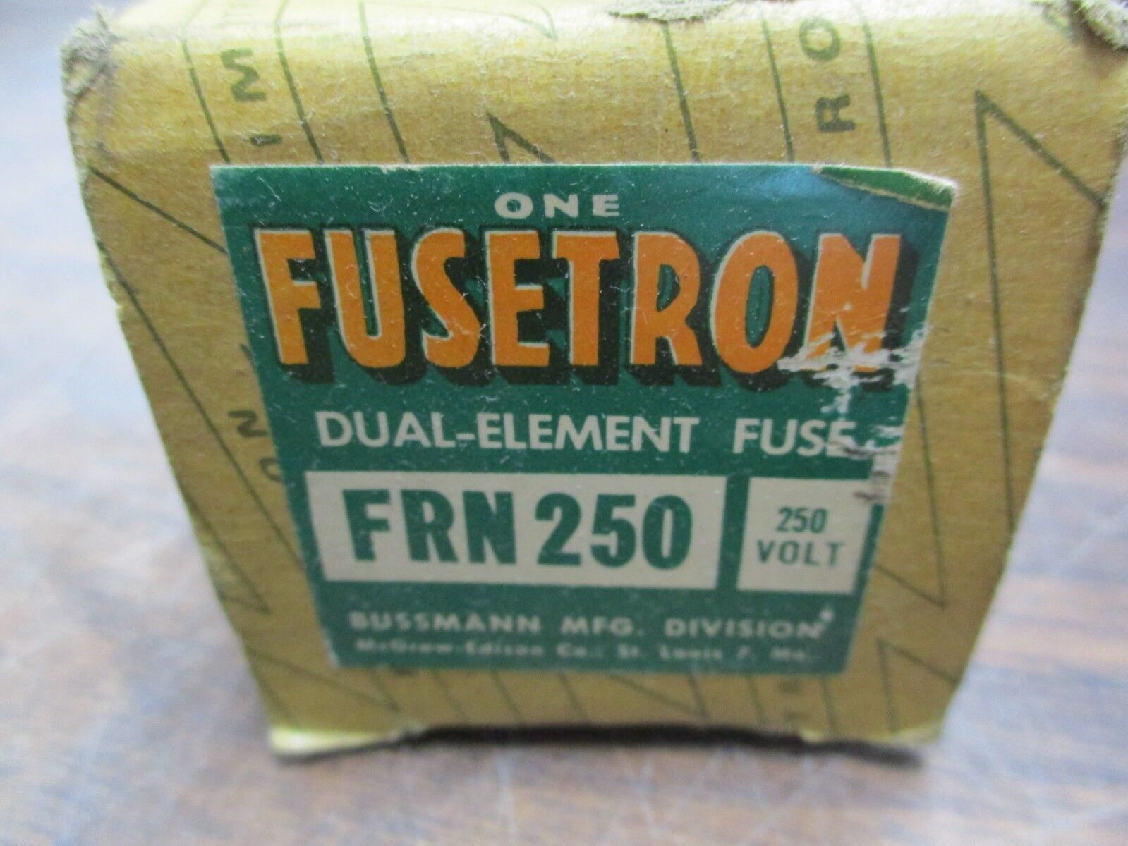 Bussmann Fusetron Fuse FRN 250 250V, 250A New Surplus