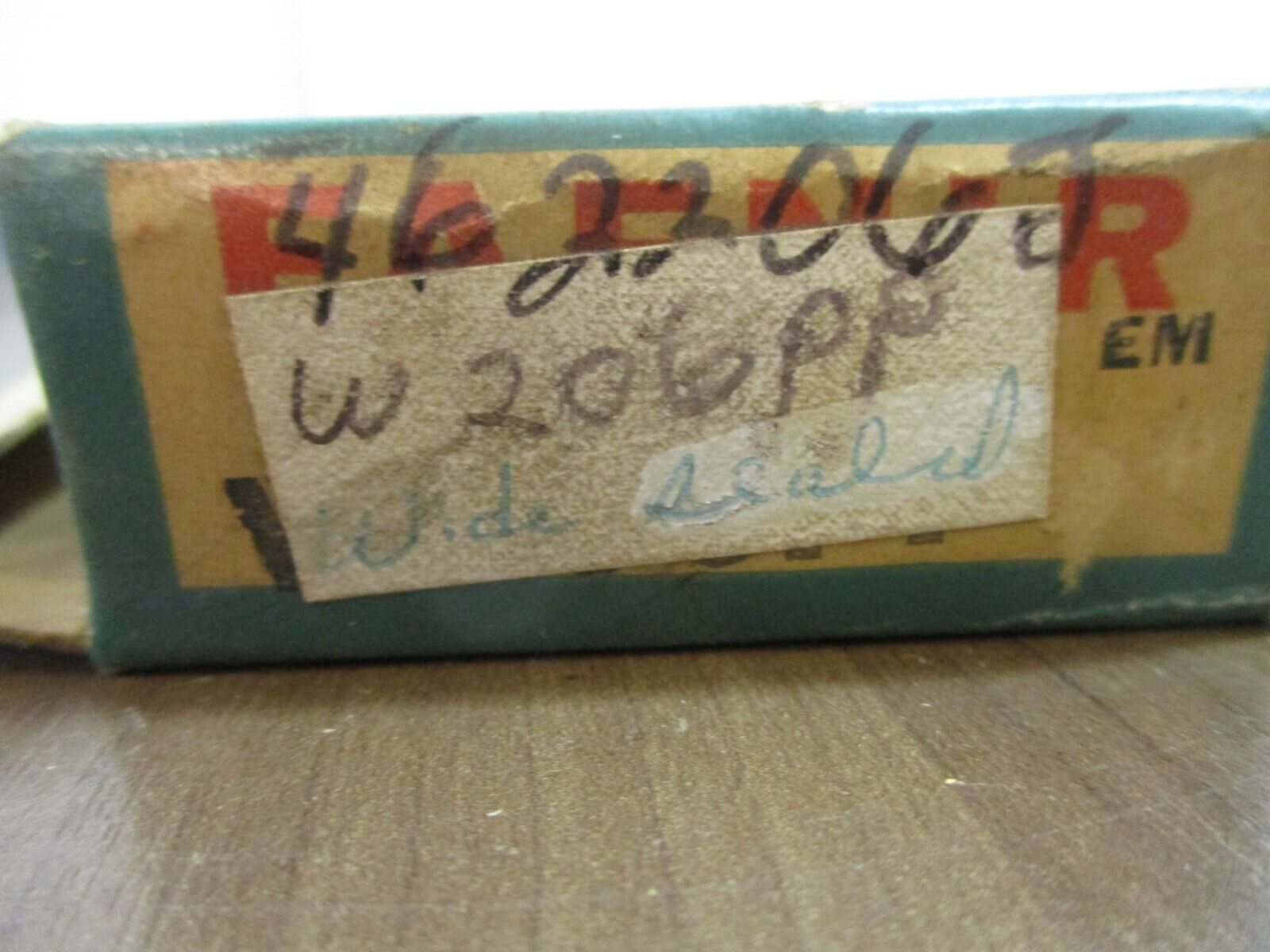 Fafnir Ball Bearing W206PP New Surplus