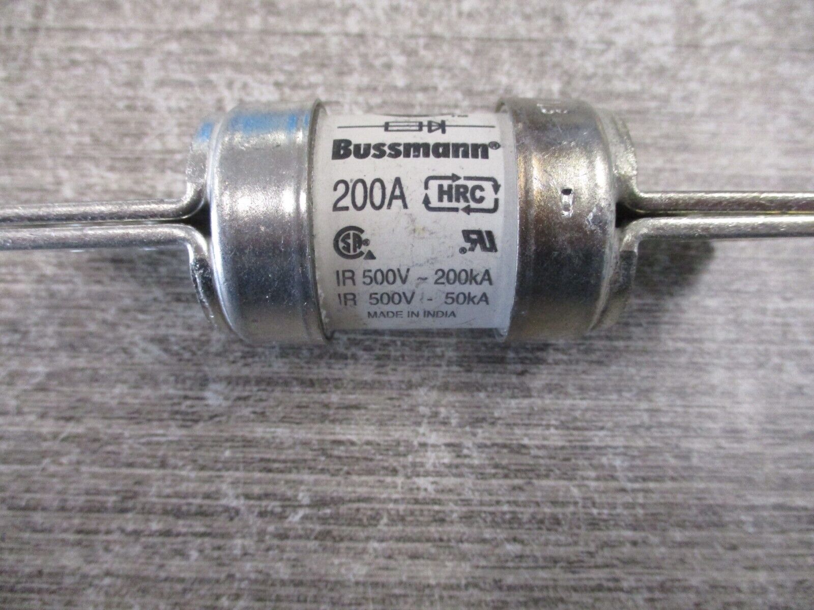 Bussmann Fuse FWH-200B 200A 500V Used