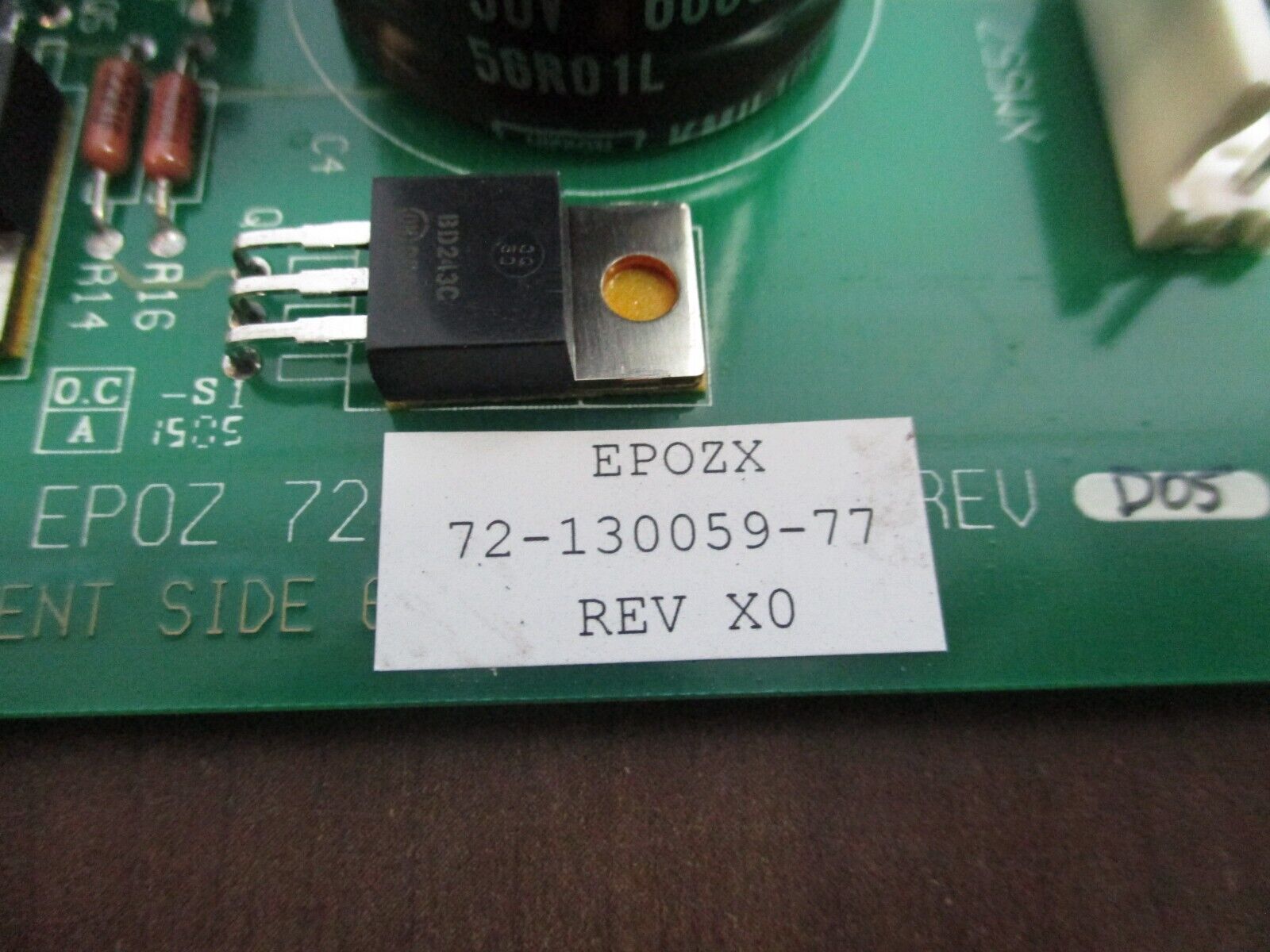 EPE Technologies EPOZX PCB 72-130059-77 Rev. X0 Used