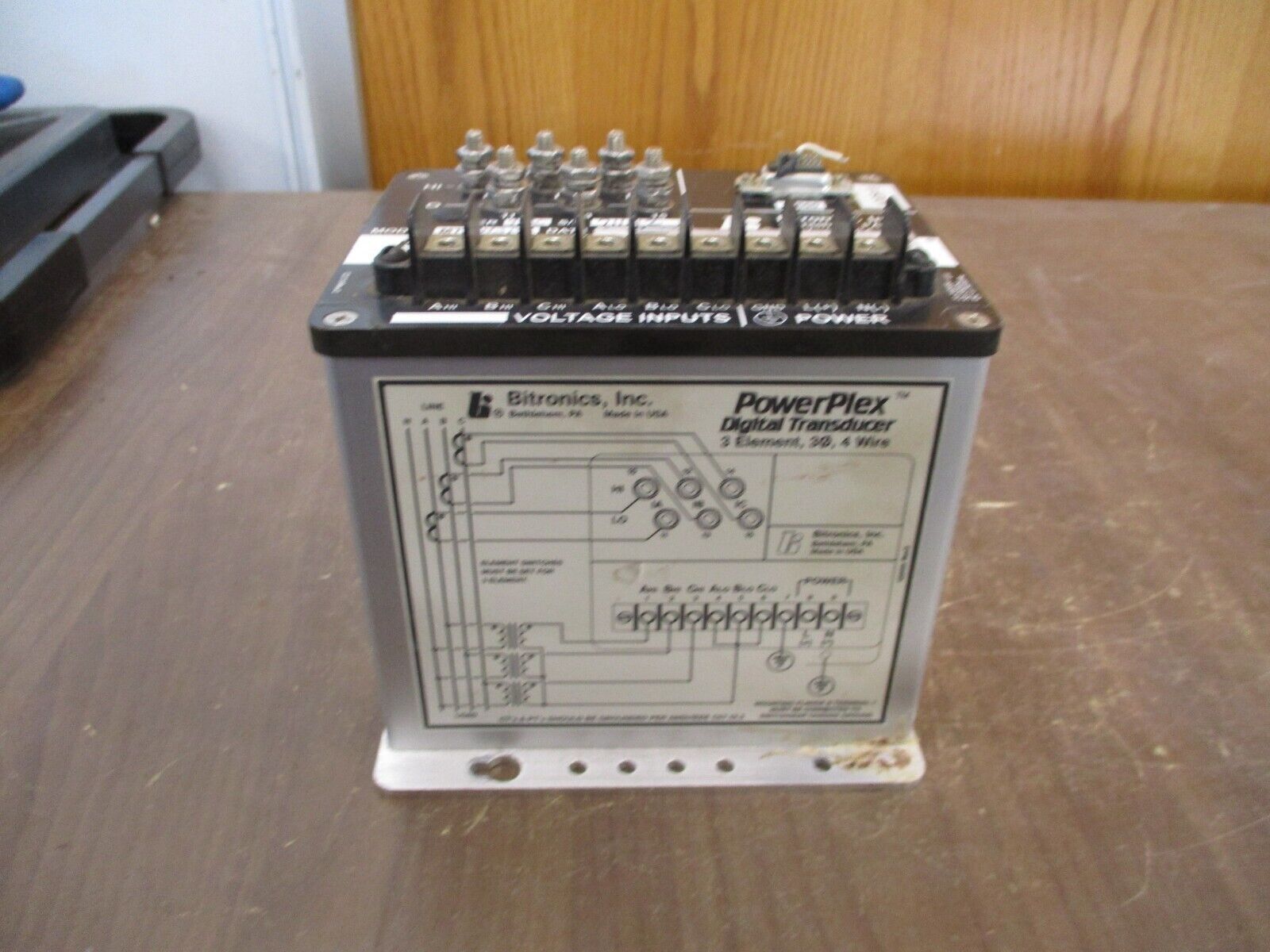 Bitronics PowerPlex Digital Transducer MTWIN3B Ver. 4.50 20-280VDC 55-200VAC