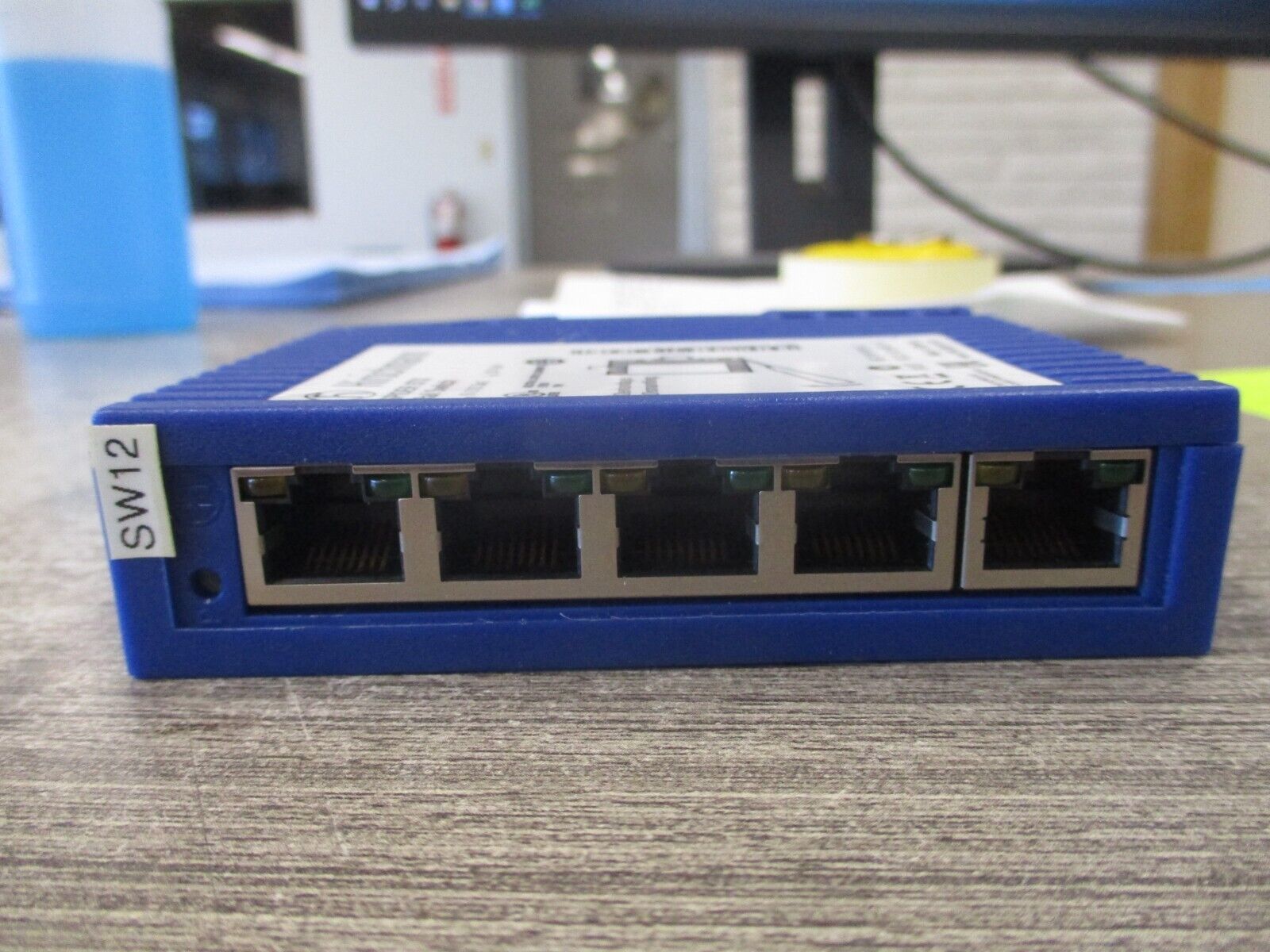 Hirschmann Rail Ethernet Switch SPIDER 5TX 5-Port Used